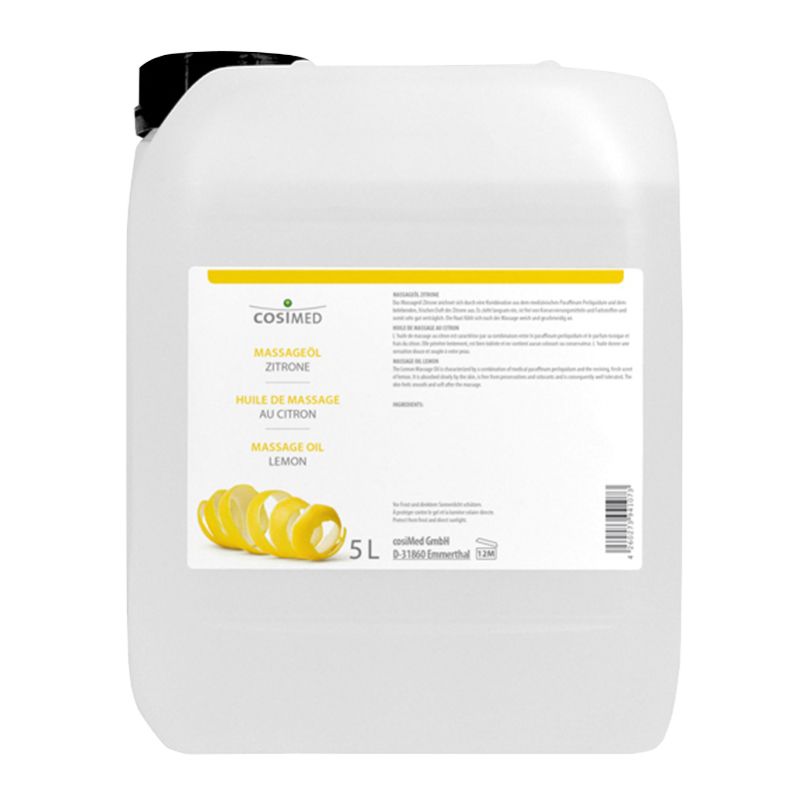cosiMed® Massageöl Zitrone, 5 l