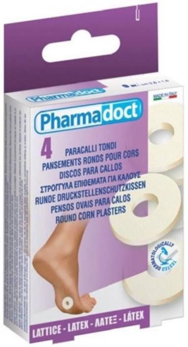 PHARMADOCT Protettivi Paracalli Tondi Grandi in Lattice