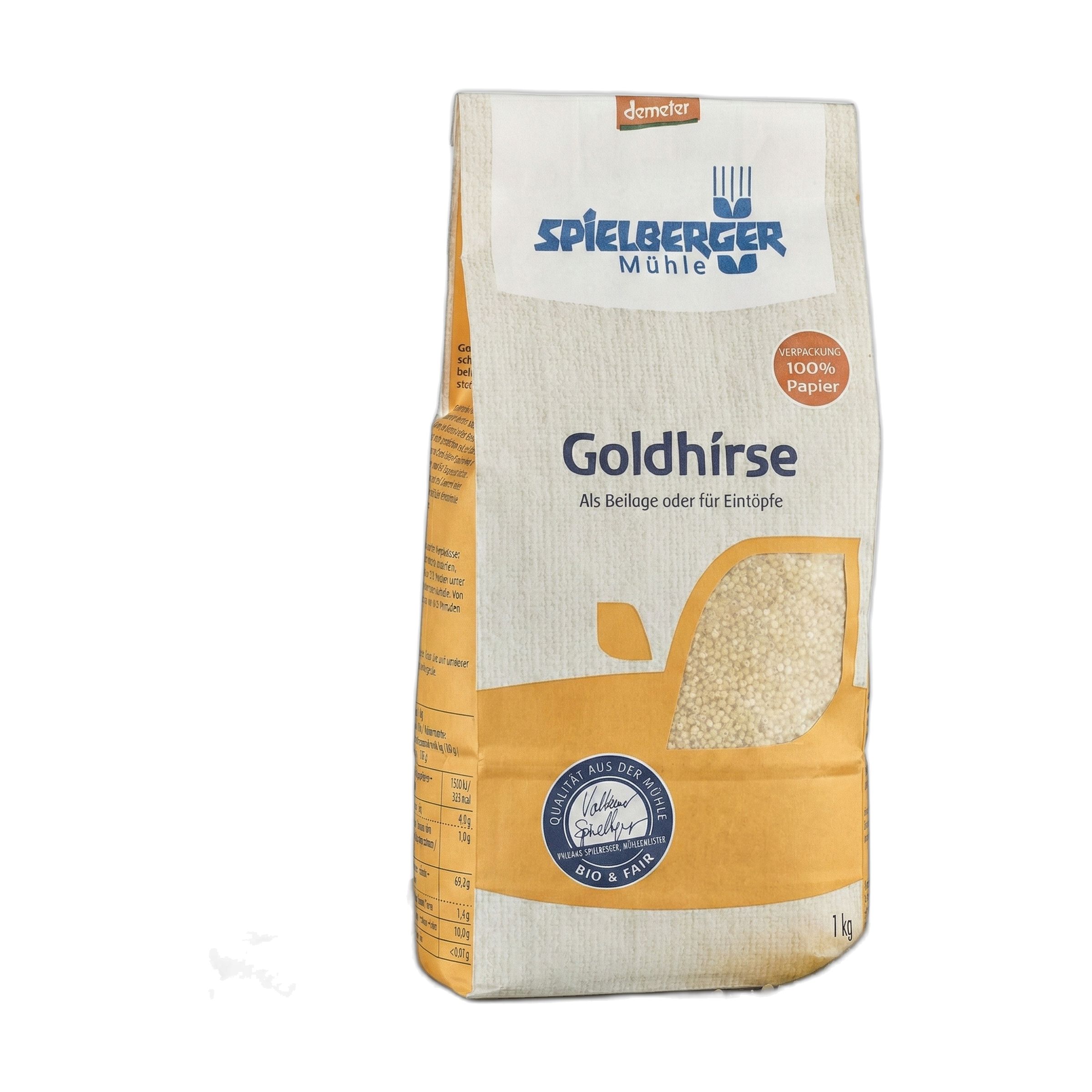 Spielberger Bio Goldhirse demeter 1000 g