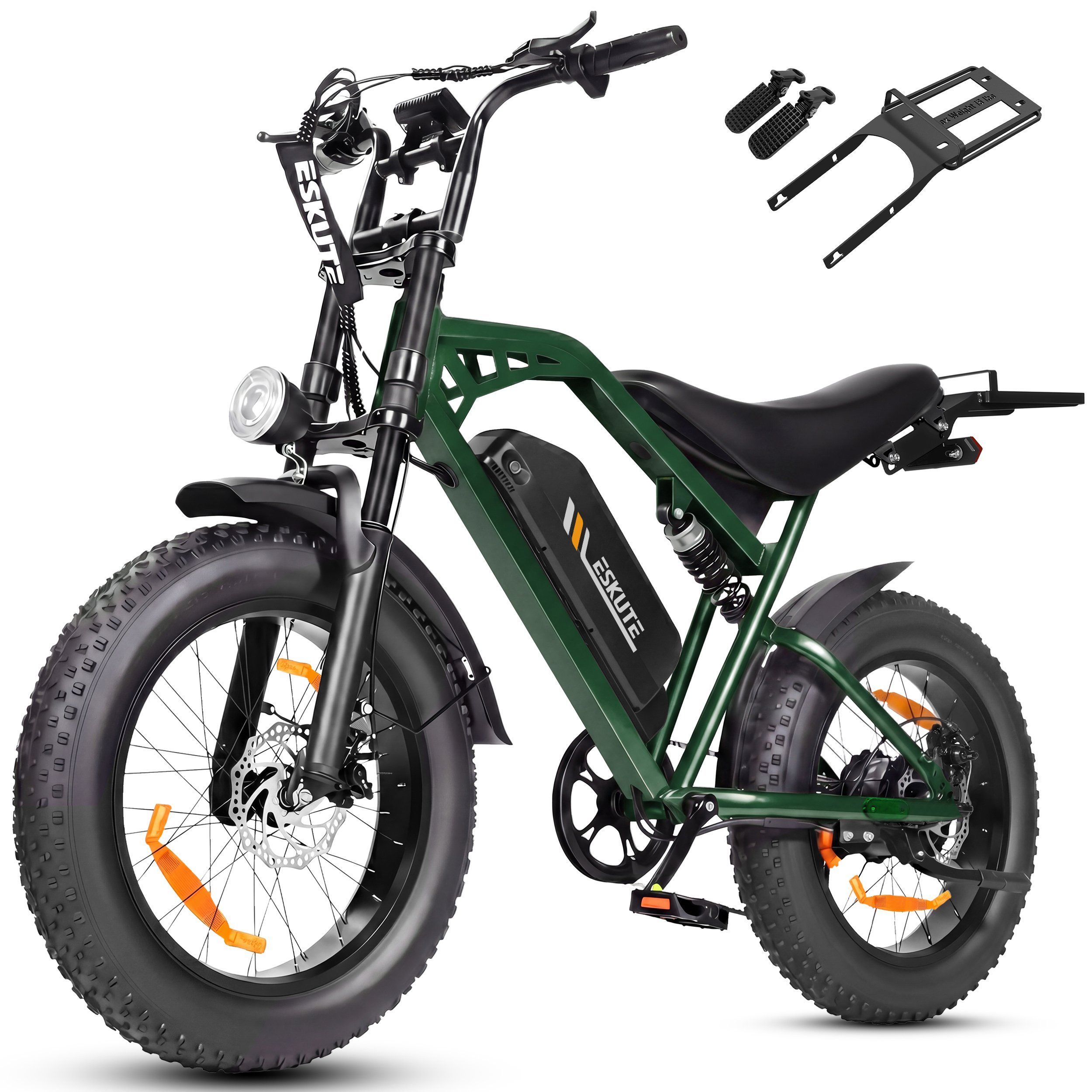 Eskute V202 Offroad-Elektrofahrrad, 48V 20,8Ah Akku 1 St