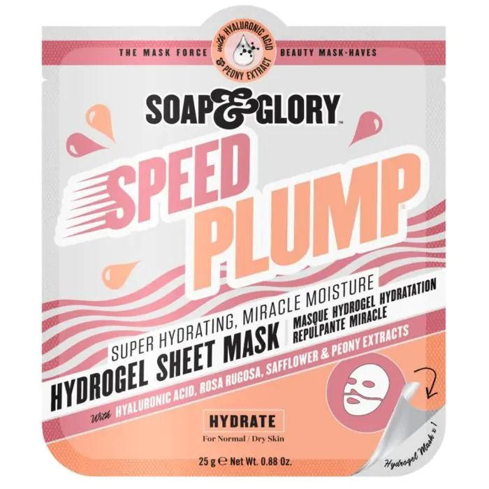 Maschera idratante al gel d'idrogel Speed Plump Miracle