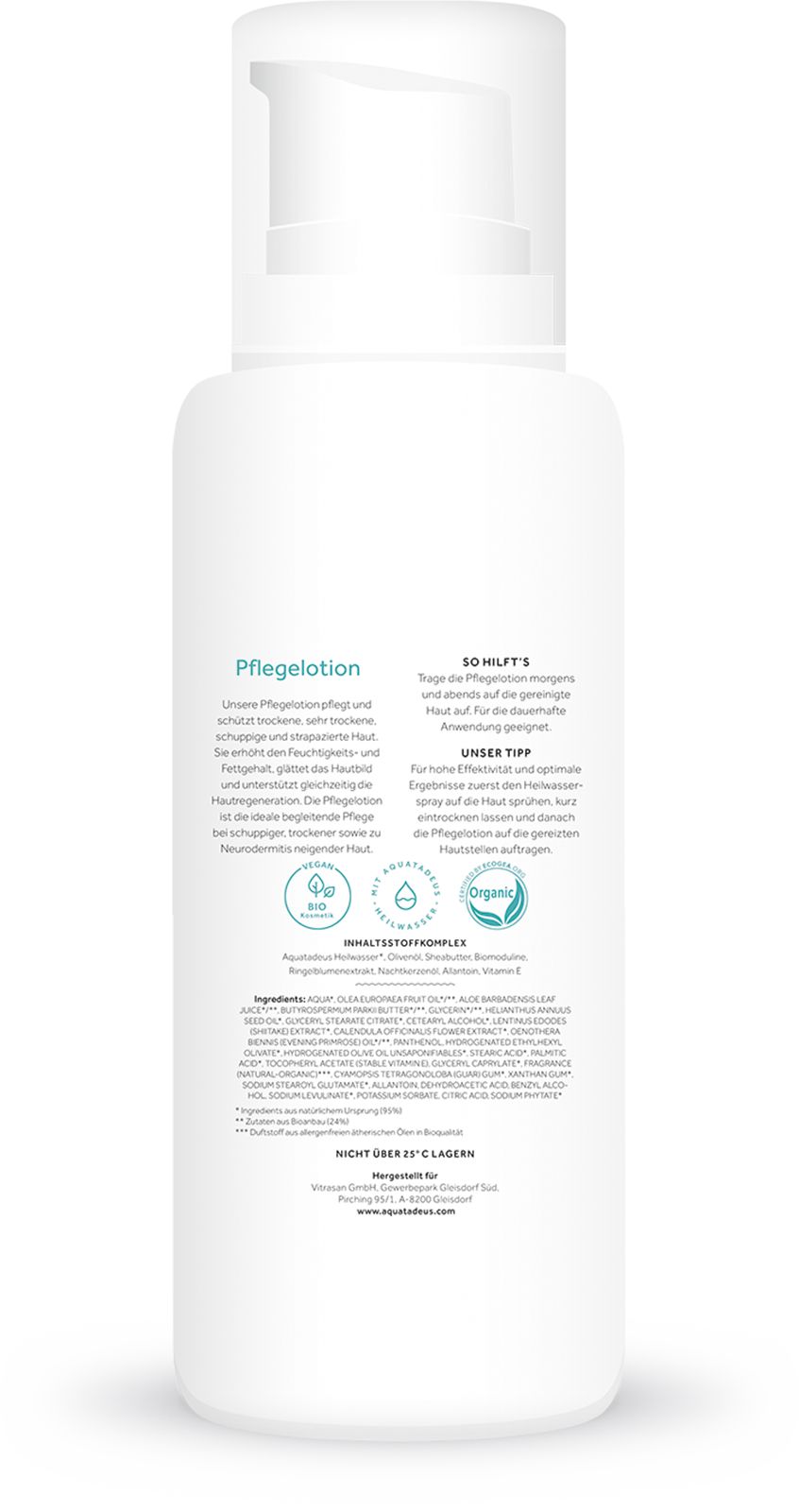 AQUATADEUS Pflegelotion oh lucky skin