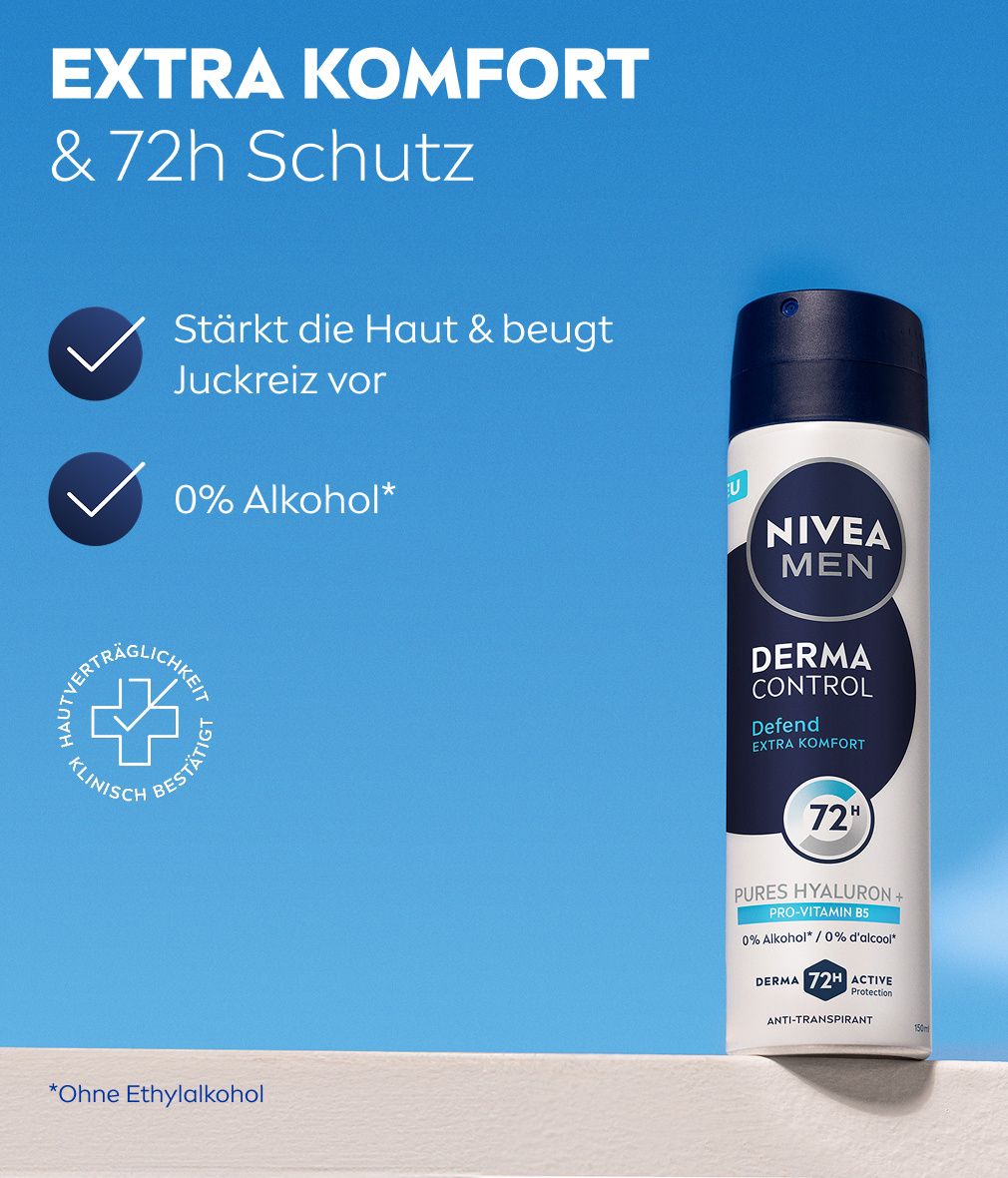 NIVEA Men Derma Control Defend Deospray