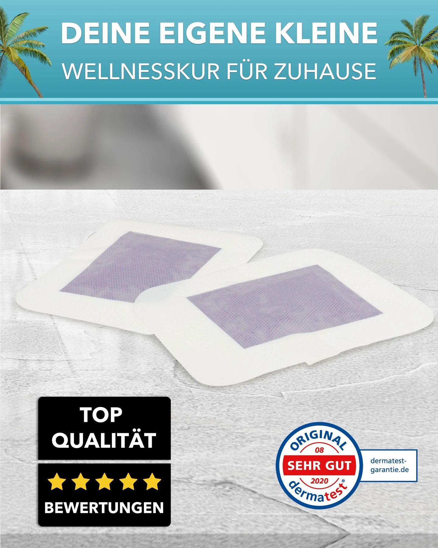 Summer Foot - Fußpads mit Lavendelöl (1 Paar)