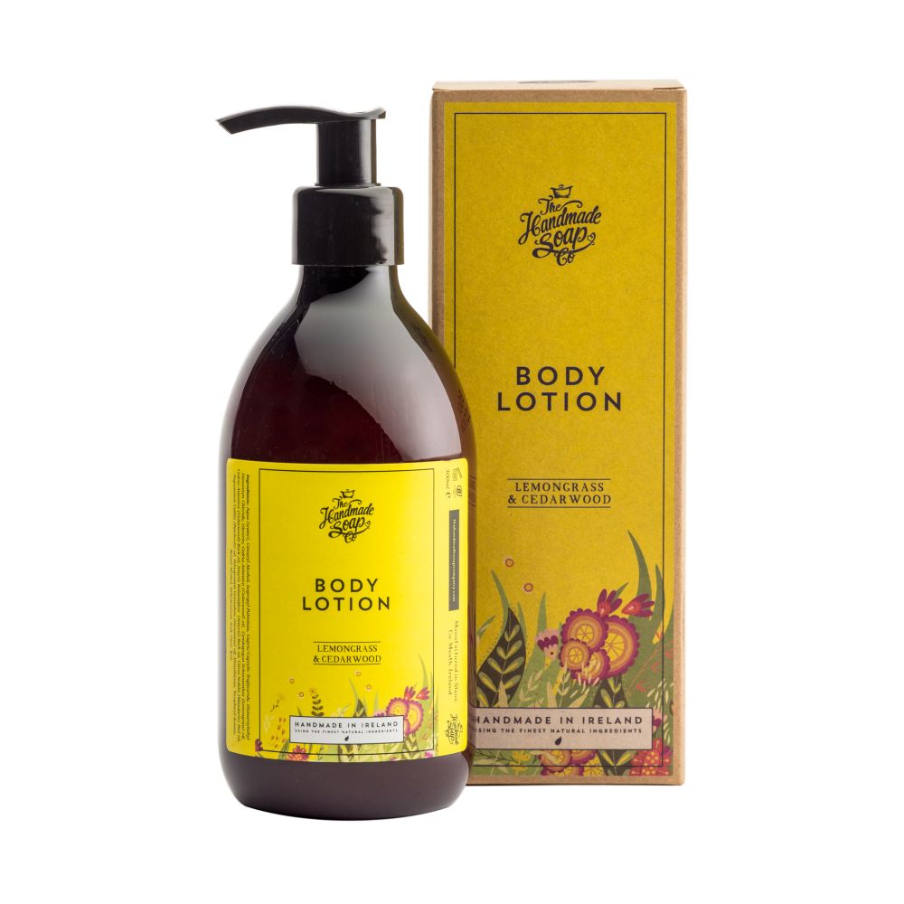 The Handmade Soap Company Bodylotion Zitronengras und Zedernholz 300ml