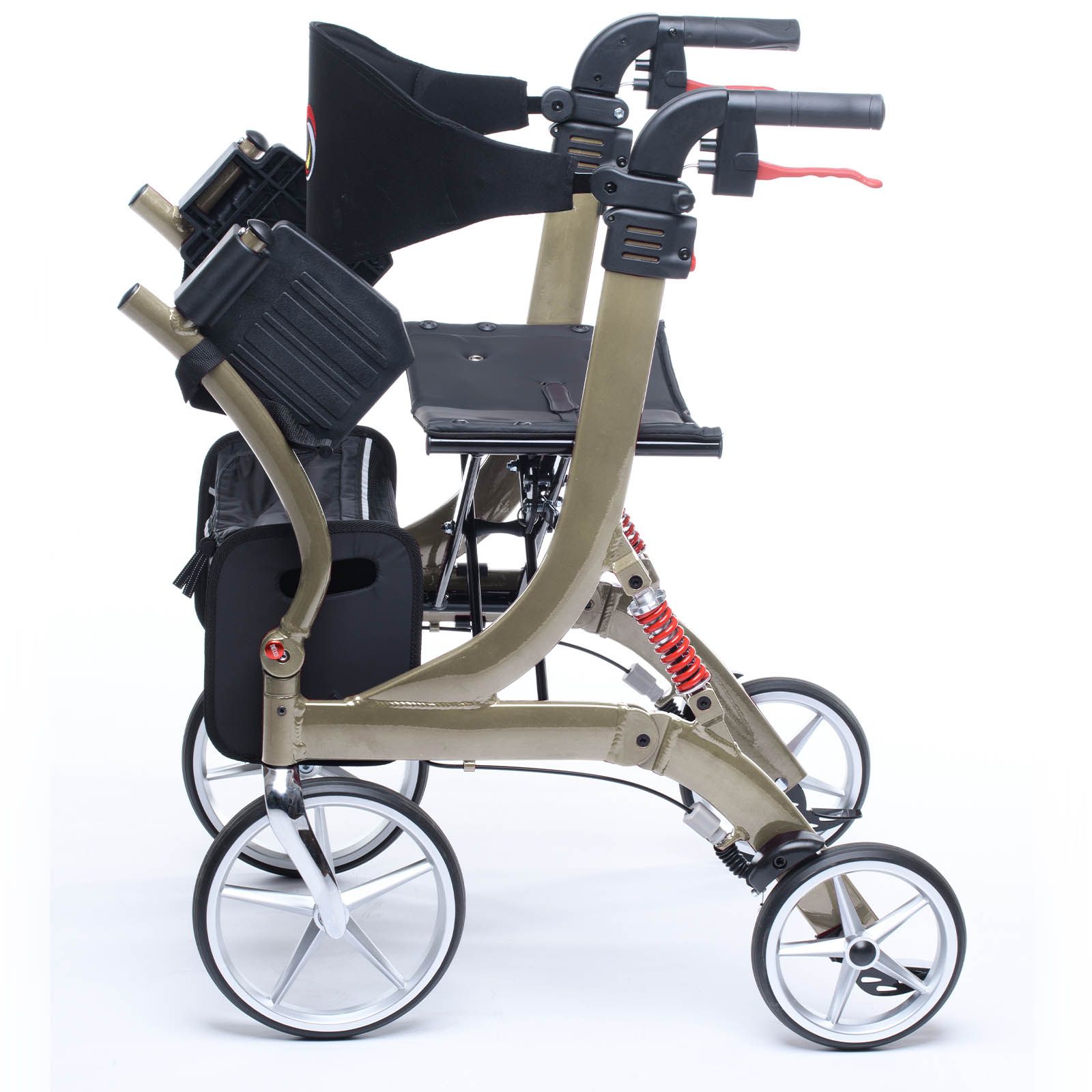 2 in 1 Rollator SPRING VARIO mit Rollstuhl Funktion | Bescomedical