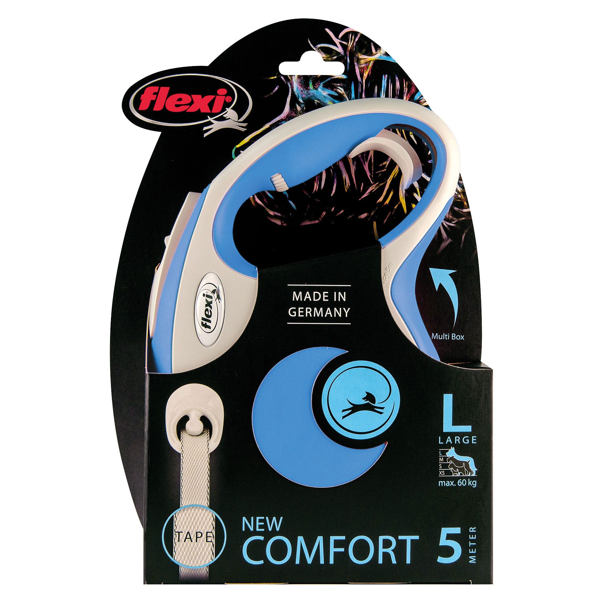 Flexi® New Comfort 5 m / 60 kg - Hundeleine - Flexileine