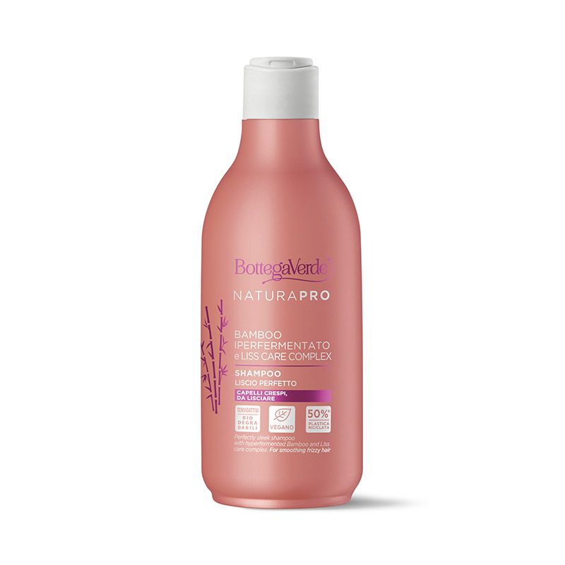 Bottega Verde Bamboo iperfermentato e LISS CARE COMPLEX  - Shampoo - liscio perfetto.