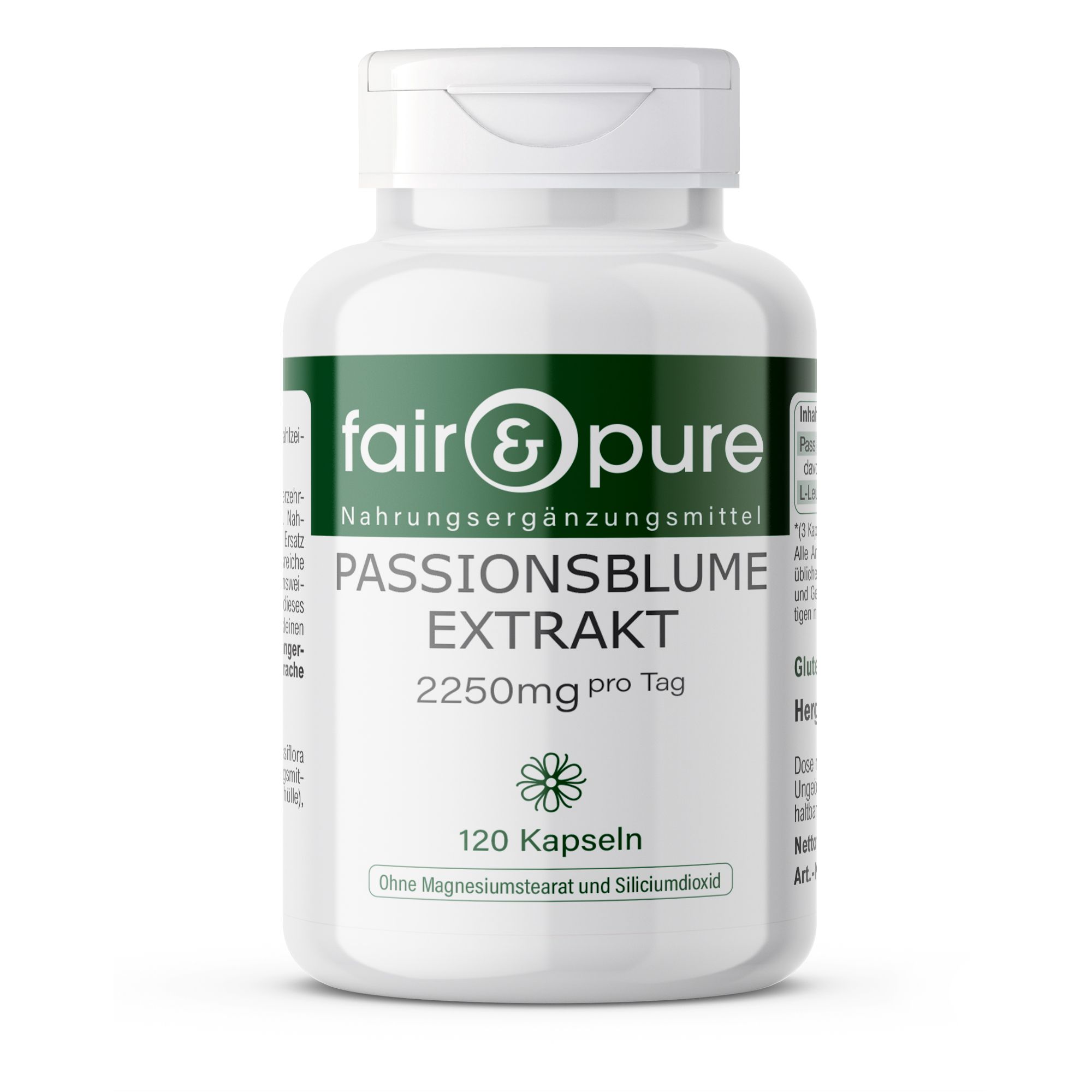 fair - pure | Passionsblume Extrakt 2250mg 120 St