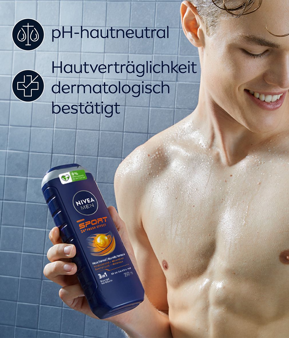 NIVEA MEN Pflegedusche Sport 3in1