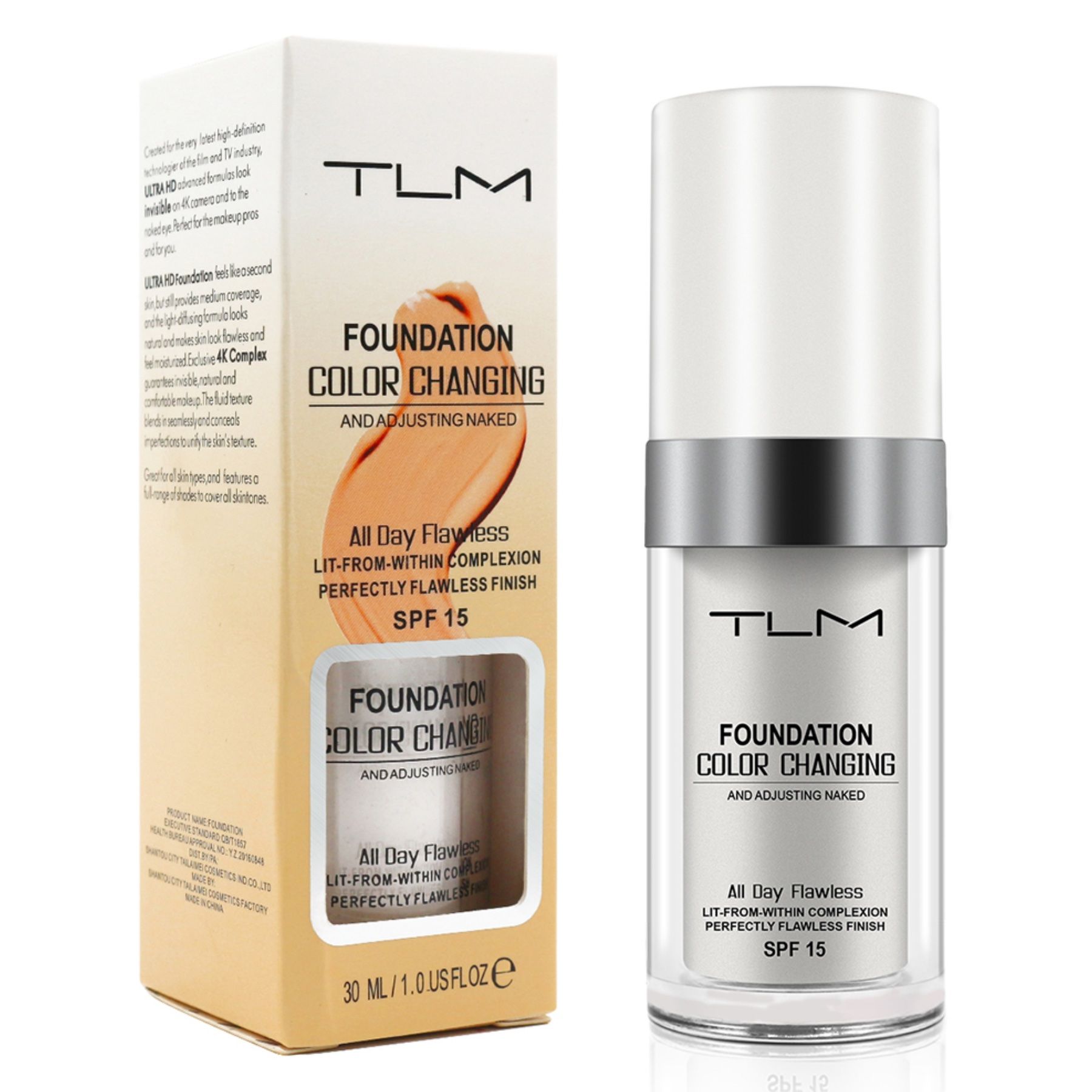 P-Beauty Foundation Concealer Abdeckung SPF 15