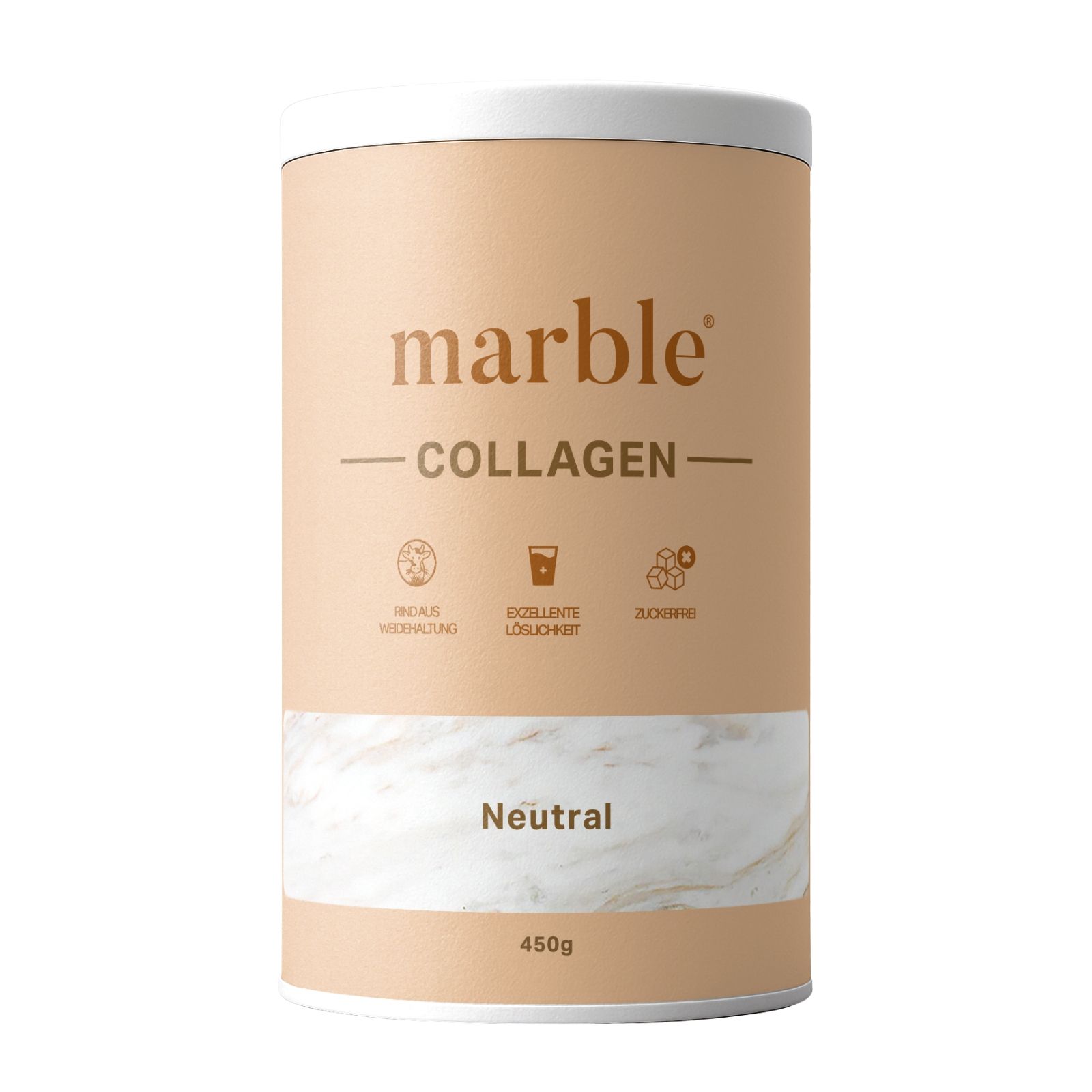 marble© Collagen – Neutral | 100 % Reines Kollagenhydrolysat