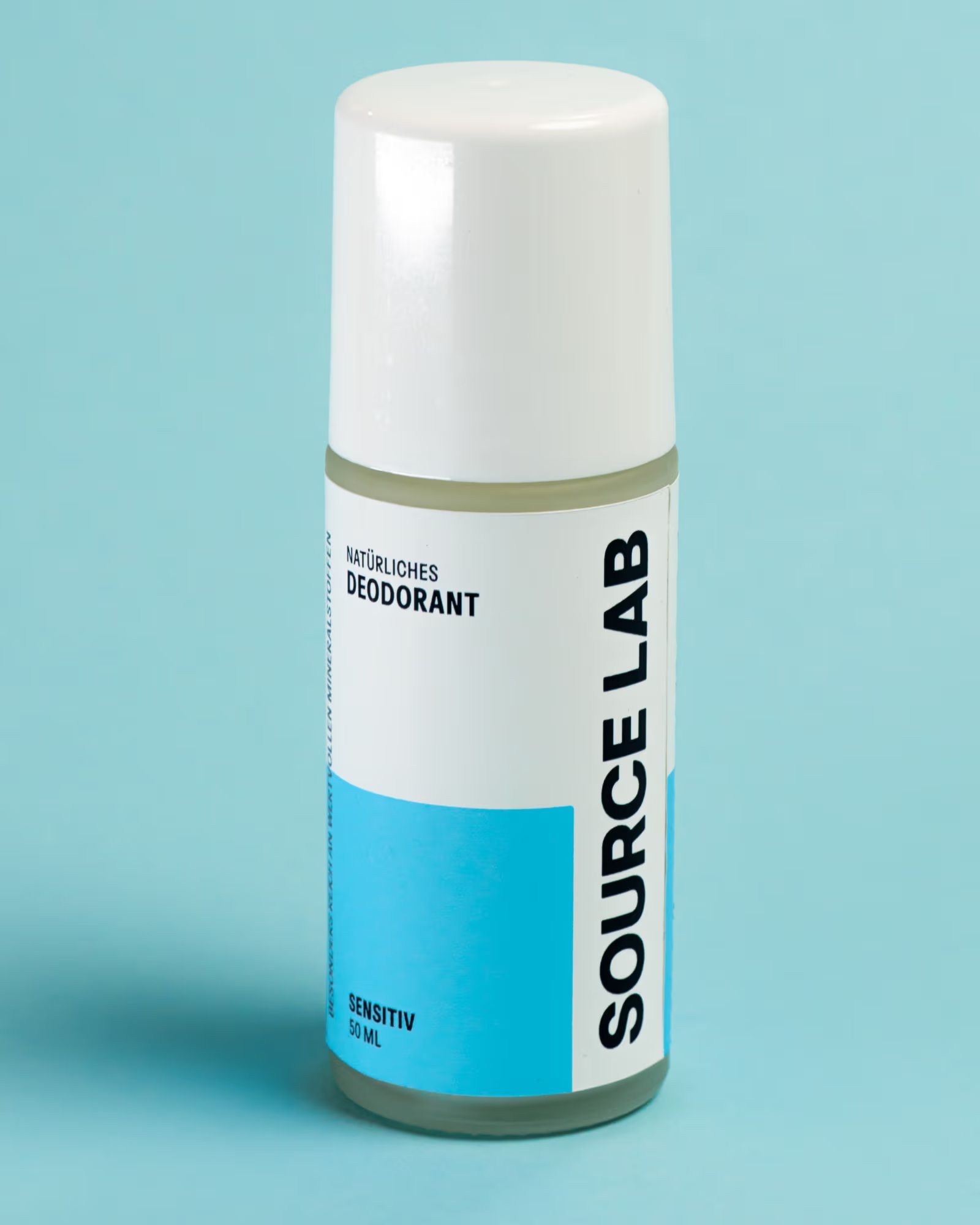 SOURCE LAB Natürliches Deodorant Roll-on Sensitiv, 50 ml.