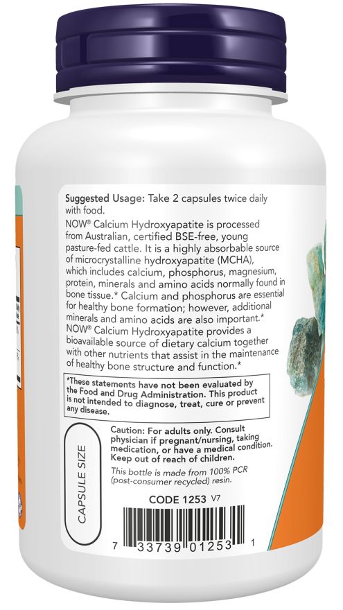 NOW FOODS Calciumhydroxylapatit