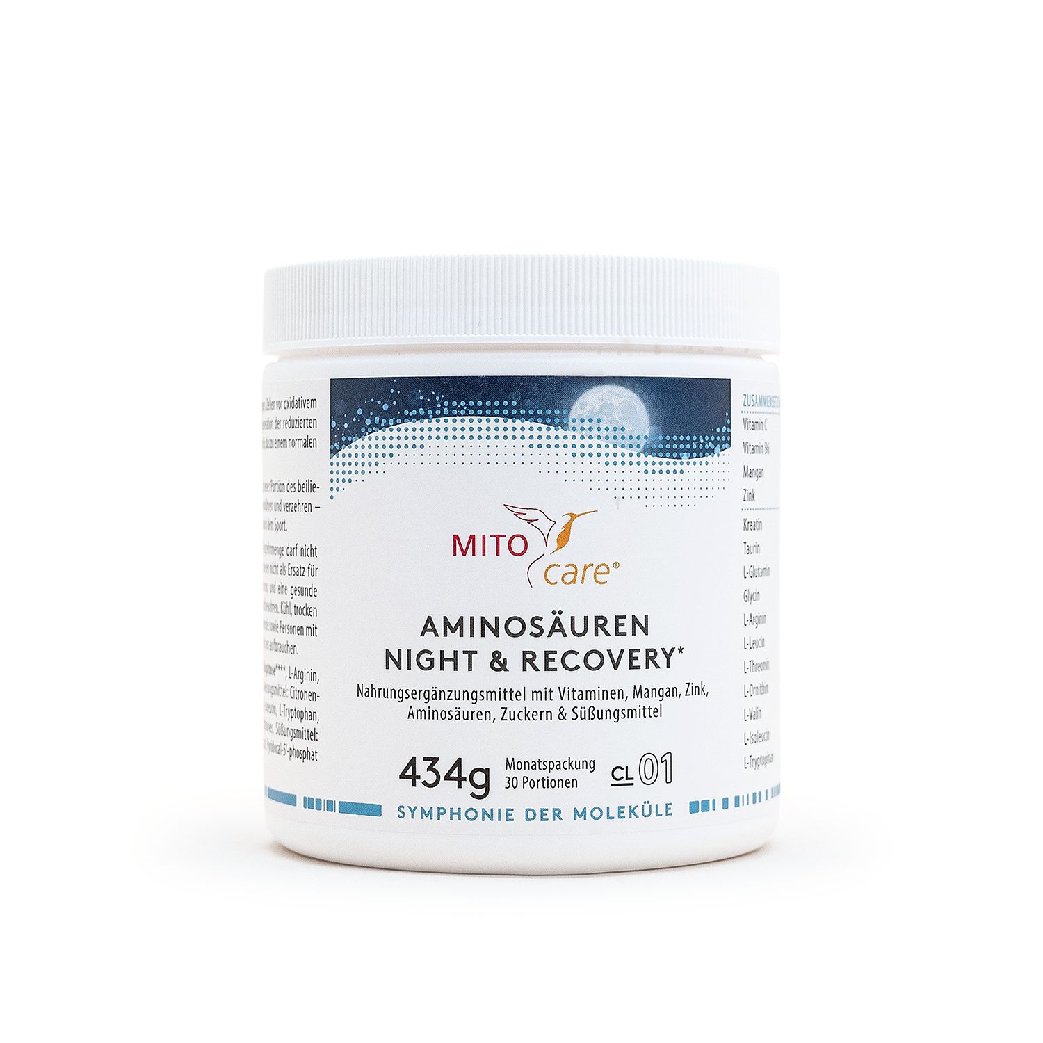 Aminosäuren Night & Recovery MITOcare Pulver 434 g