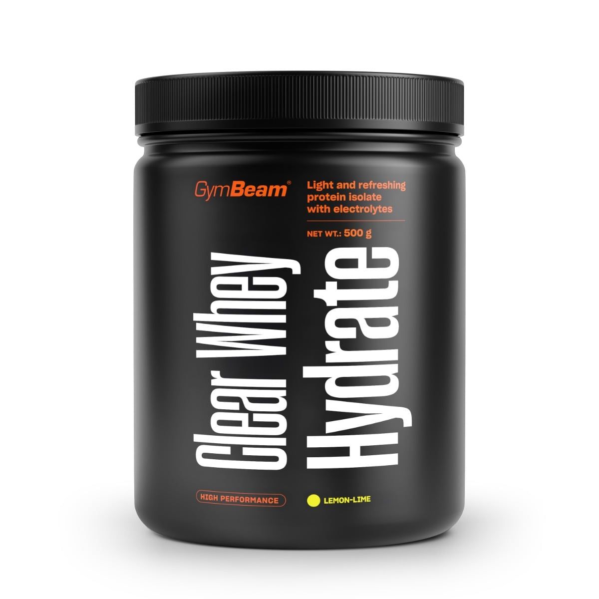 GymBeam Clear Whey Hydrate Molkenisolat Pulver 500 g