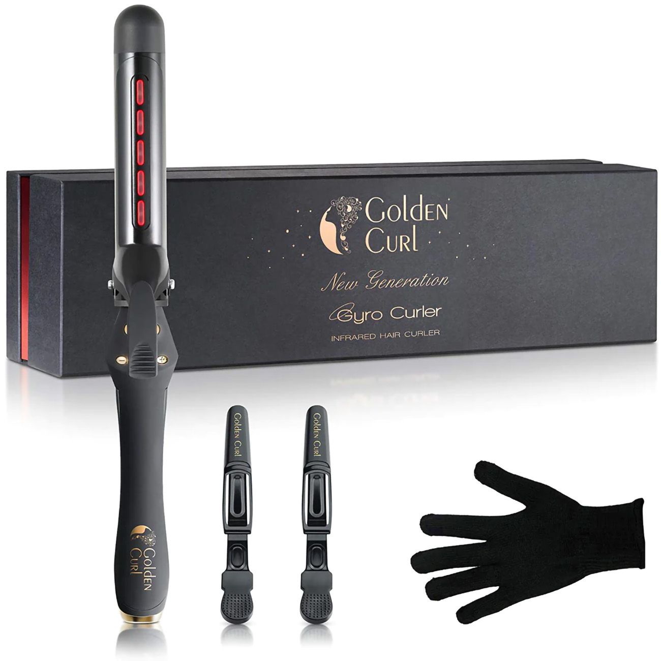 Golden Curl GL588 The Gyro 2.0 Lockenstab