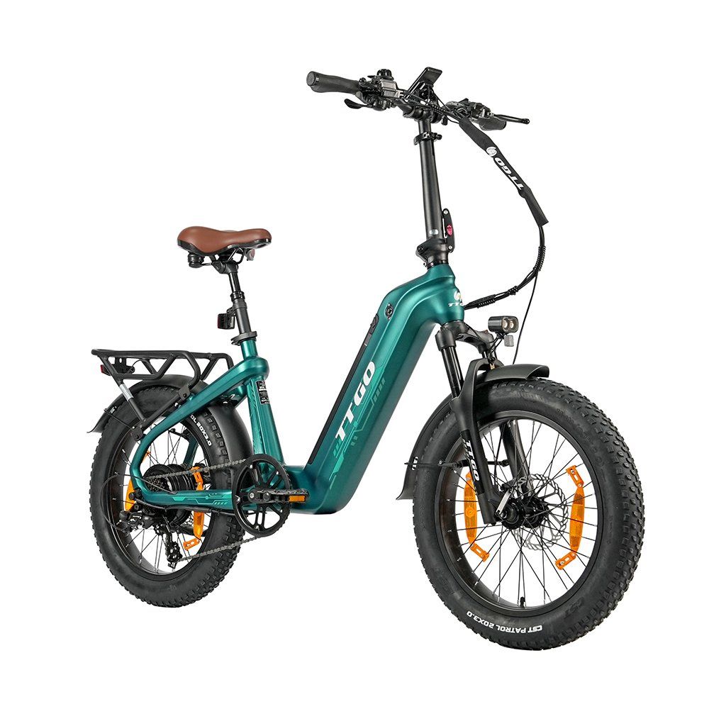 TTGO F8 Bicicletta elettrica in fibra di carbonio con batteria integra