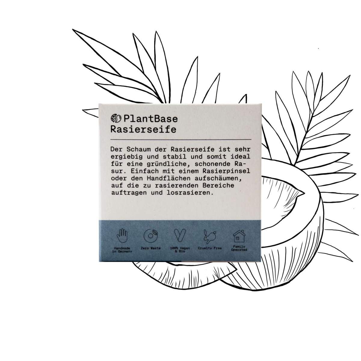 PlantBase Rasierseife