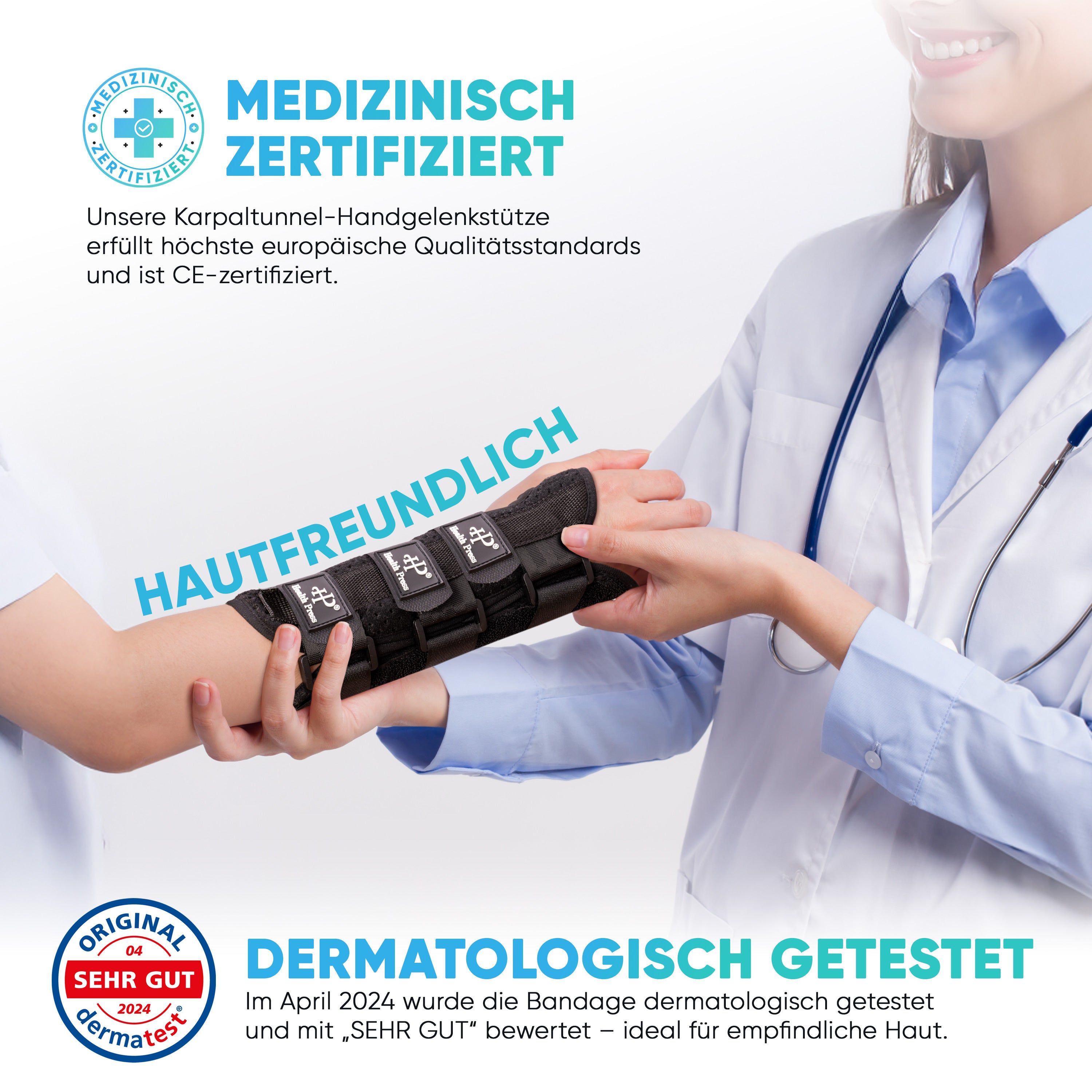 Health Press Karpaltunnelbandage
