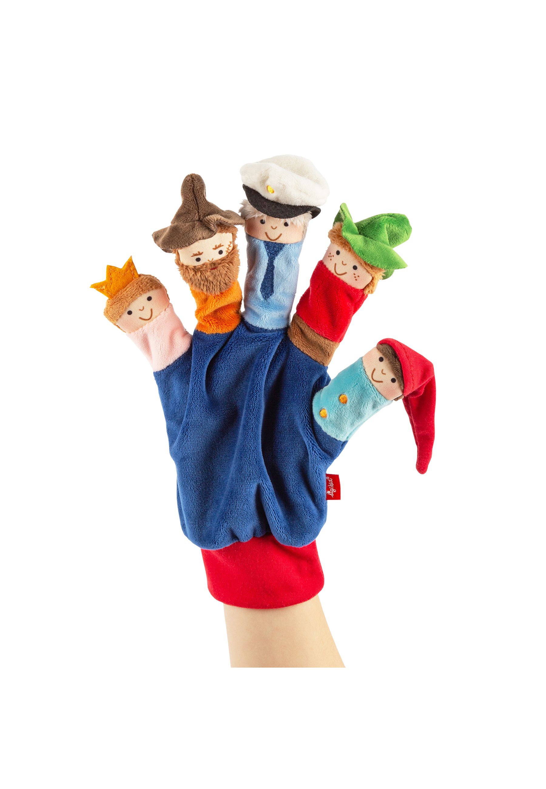 SIGIKID Fingerpuppen-Spielhandschuh Kasperltheater