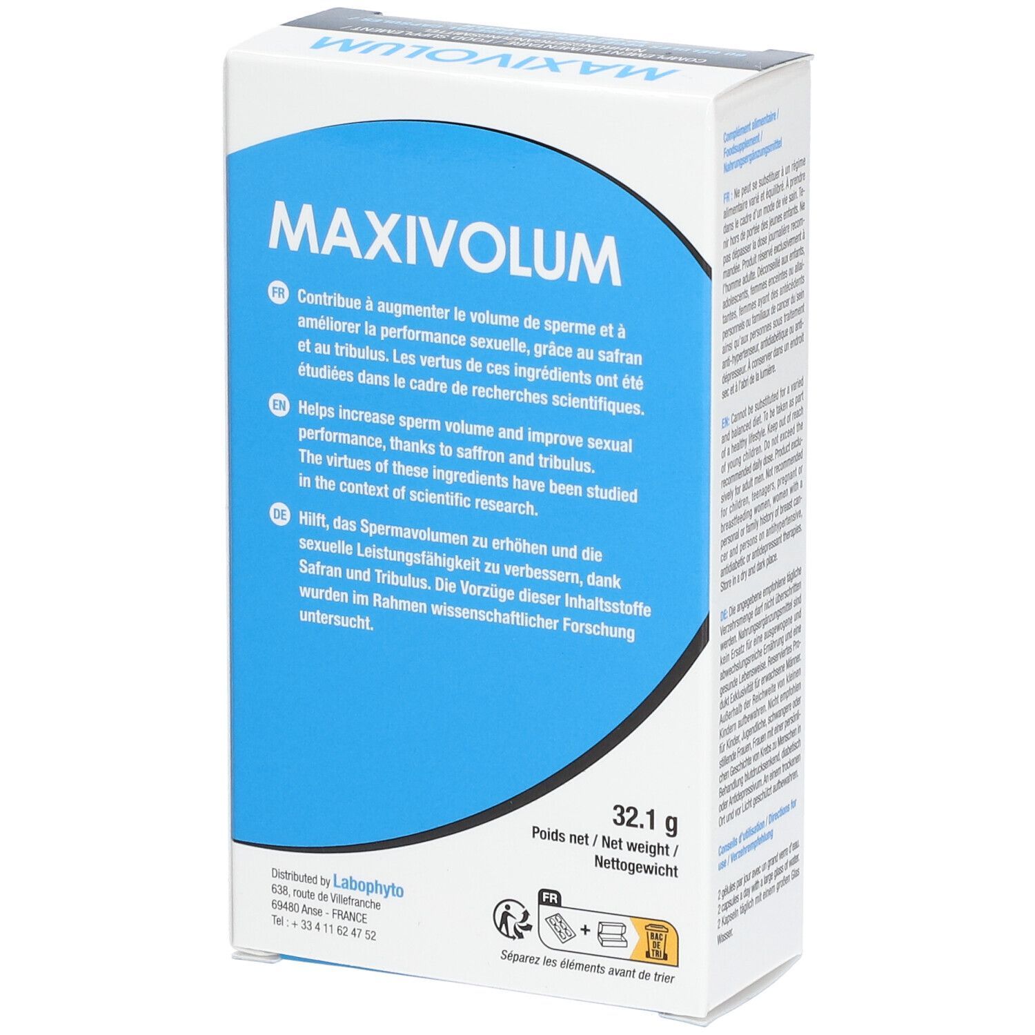 "Maxivolum" für erhöhtes Spermavolumen | Labophyto