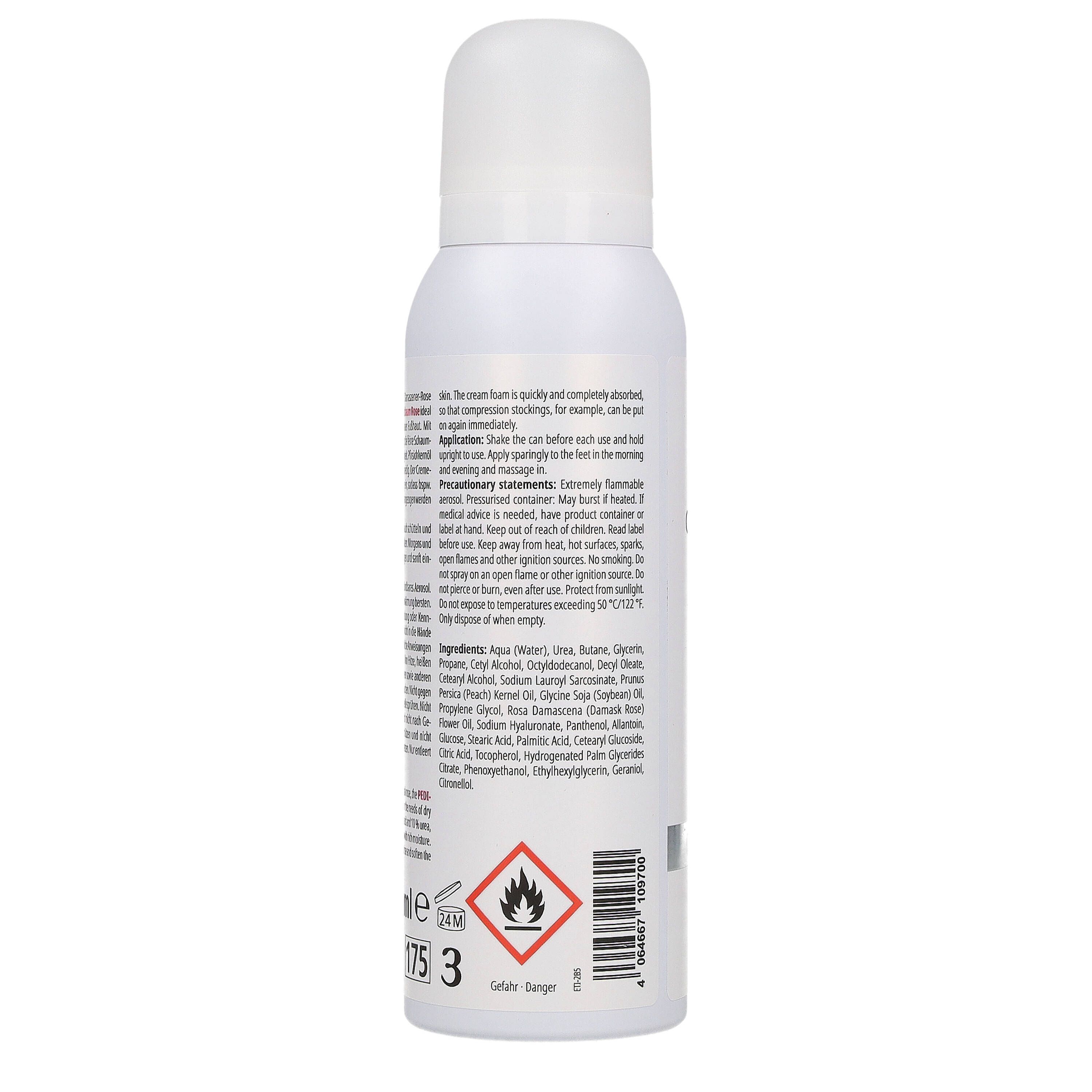 Pedibaehr Fuß-Cremeschaum Rose