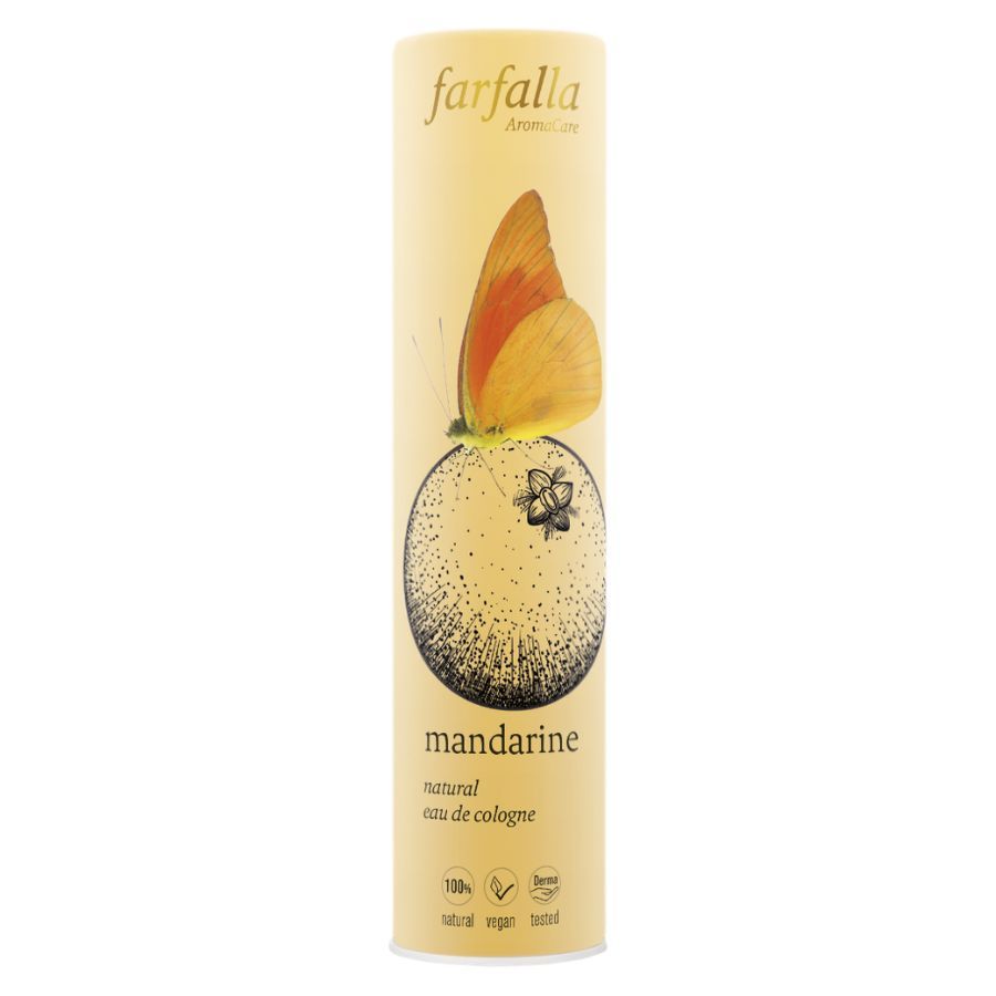 Farfalla mandarine, natural eau de cologne Bio