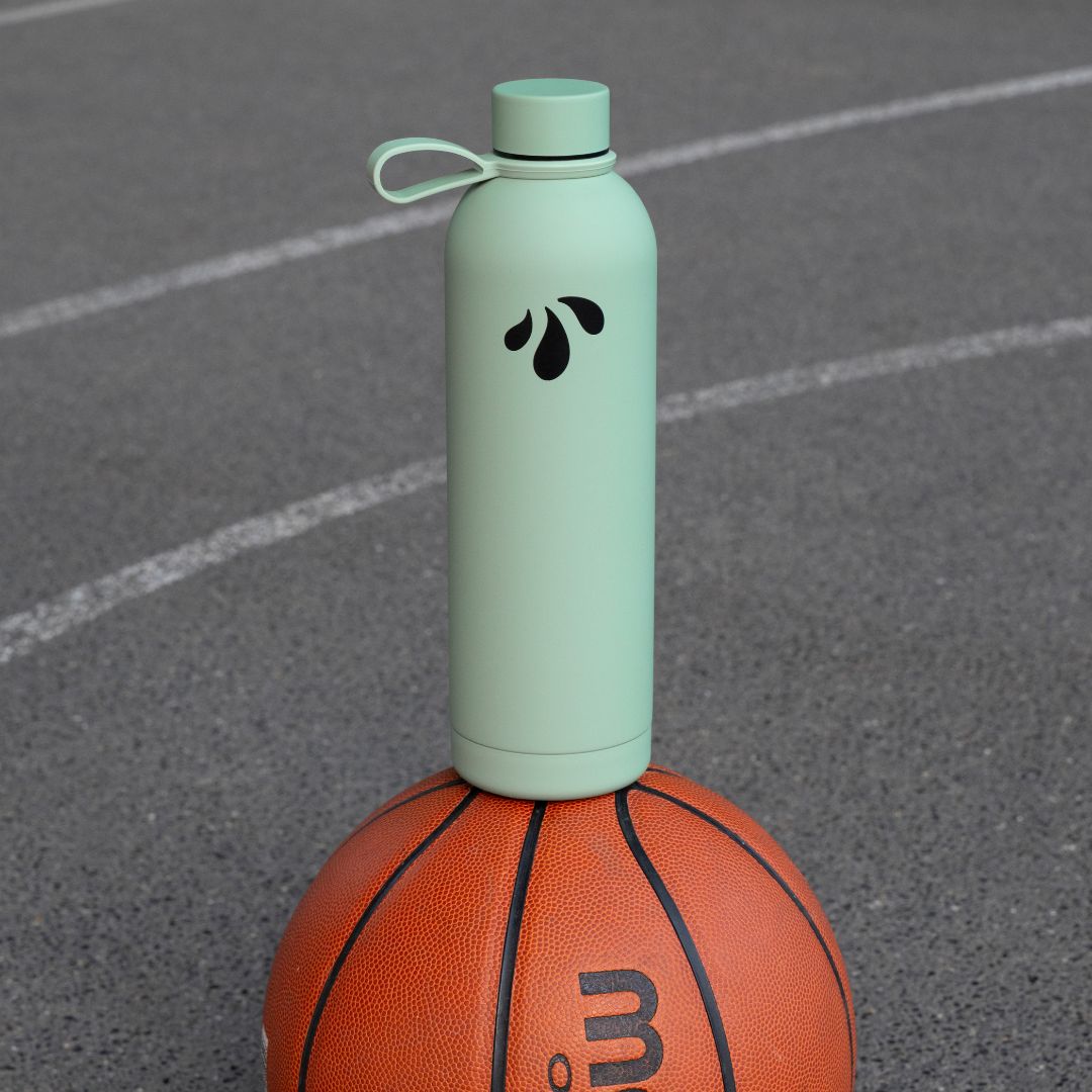 LiqVits isolierte Trinkflasche Grün