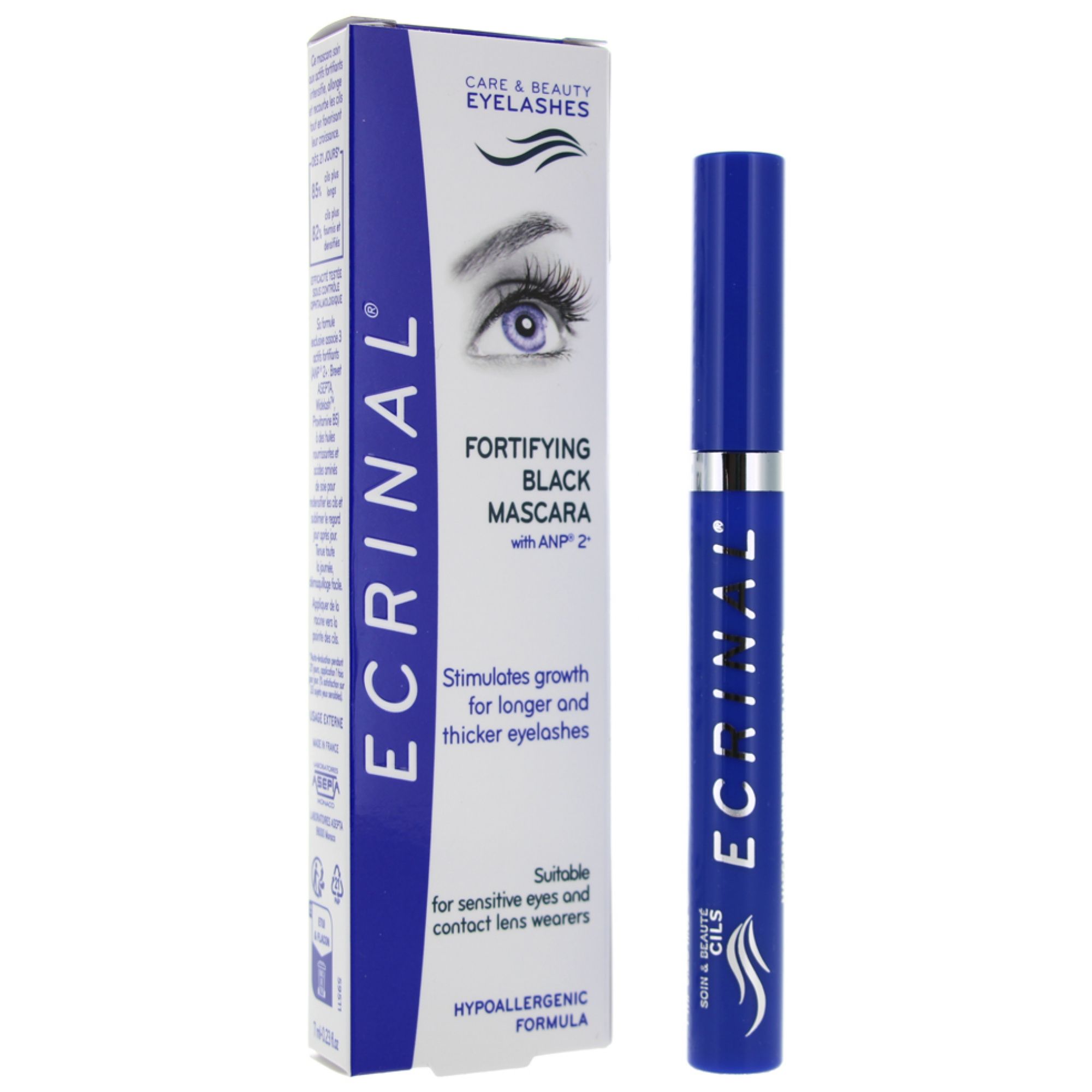 Ecrinal Aufbau Mascara schwarz 7 ml Stifte