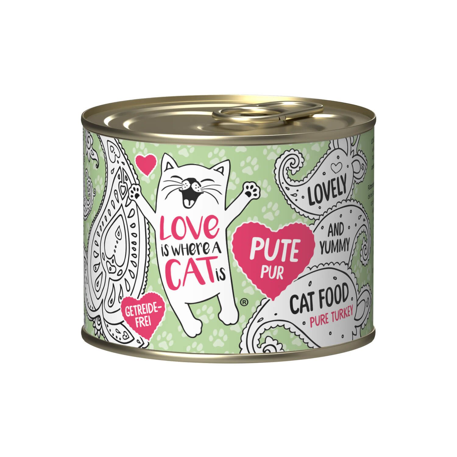 Love is where a cat is® Pute pur