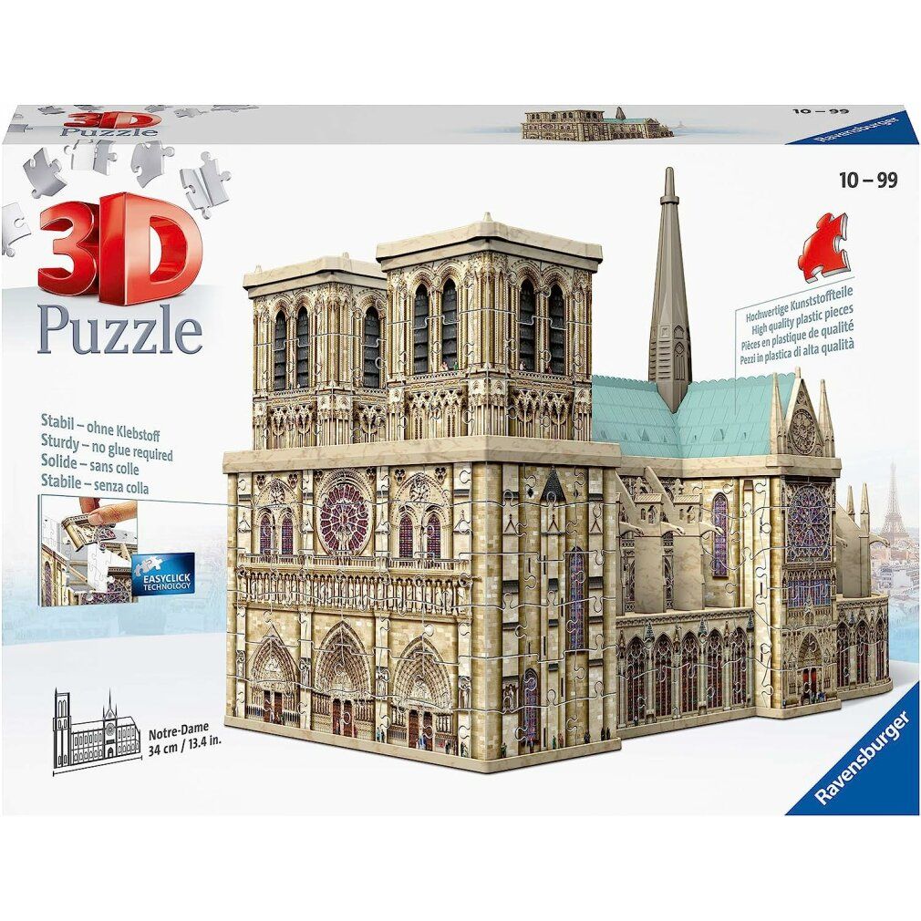 ravensburger 3D-Puzzle Kathedrale Notre-Dame, Paris 324 Teile