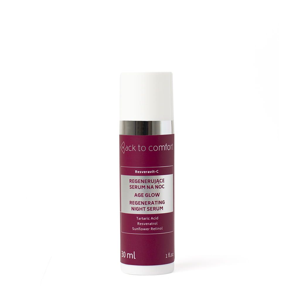 Back To Comfort Regenerierendes Nachtserum mit Resveratrol AGE GLOW