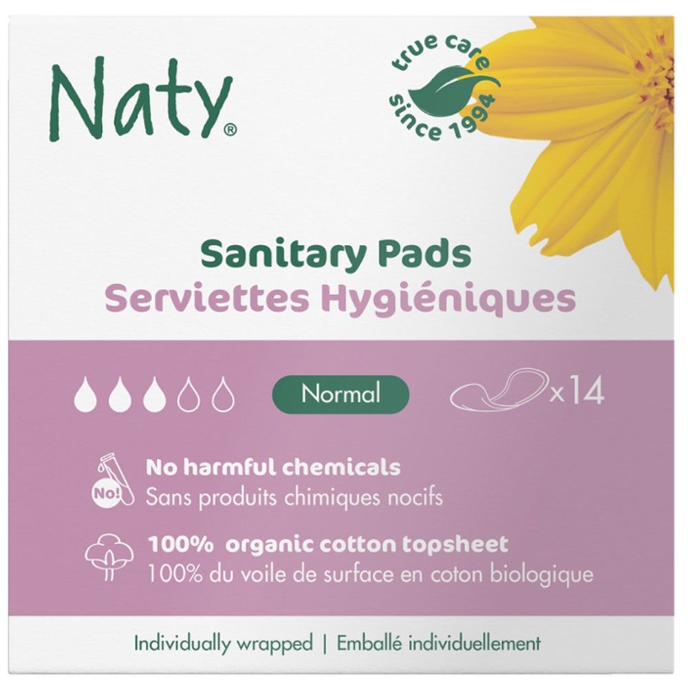 Naty Damenbinden normal 14 St