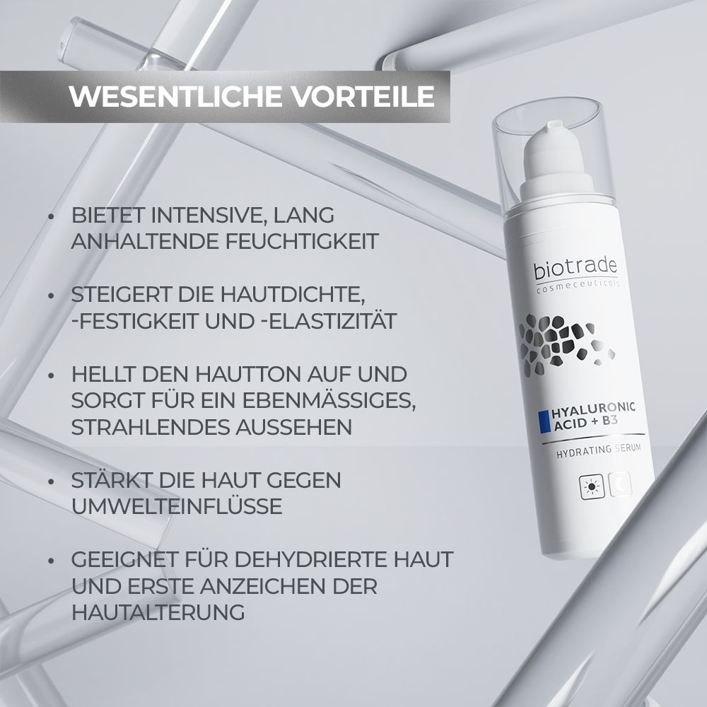 Biotrade Feuchtigkeitsspendendes Serum mit Hyaluronsäure und Niacinamid