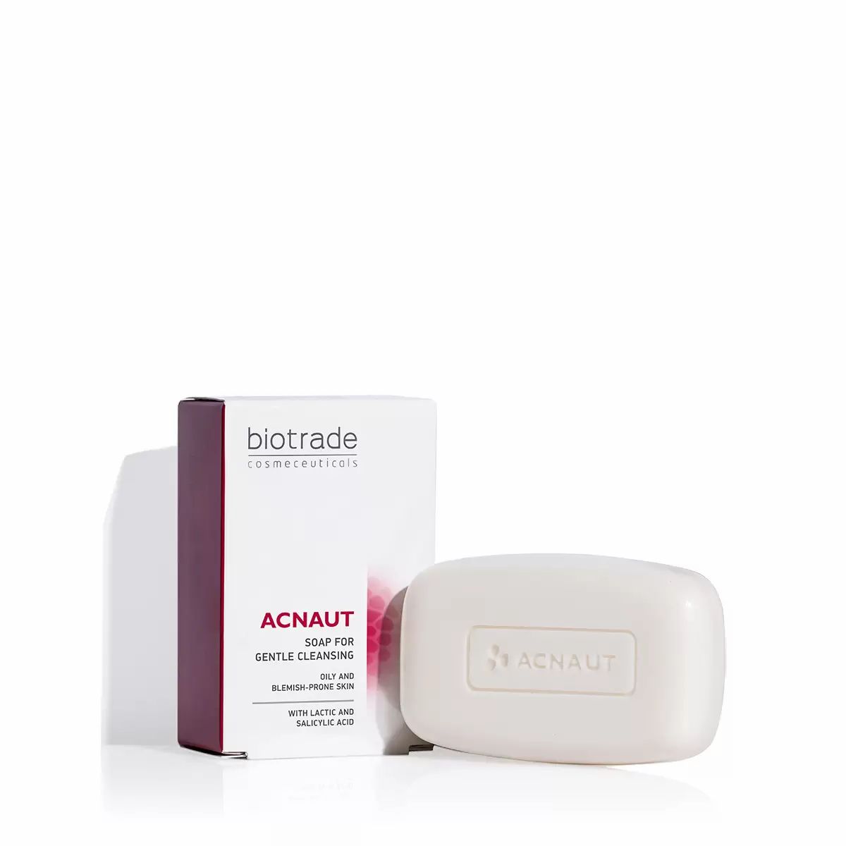 Biotrade Acnaut Sapone anti-acne  all'acido salicilico per pelli grasse, soggette a imperfezioni