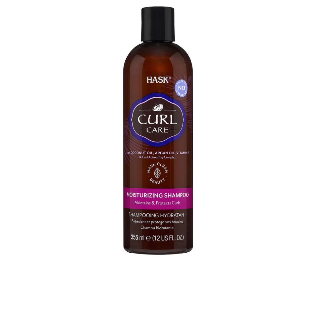 Hask Curl Care feuchtigkeitsspendendes Shampoo, 355 ml.