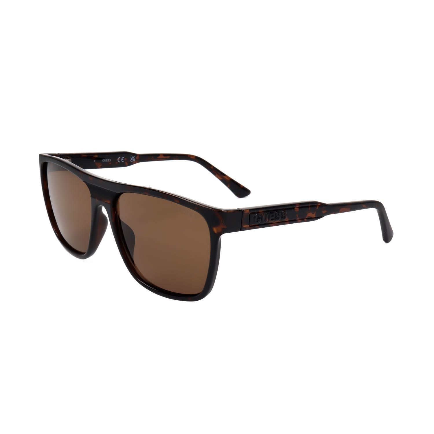 Guess Factory occhiali da sole uomo GF00048 mottled dark brown