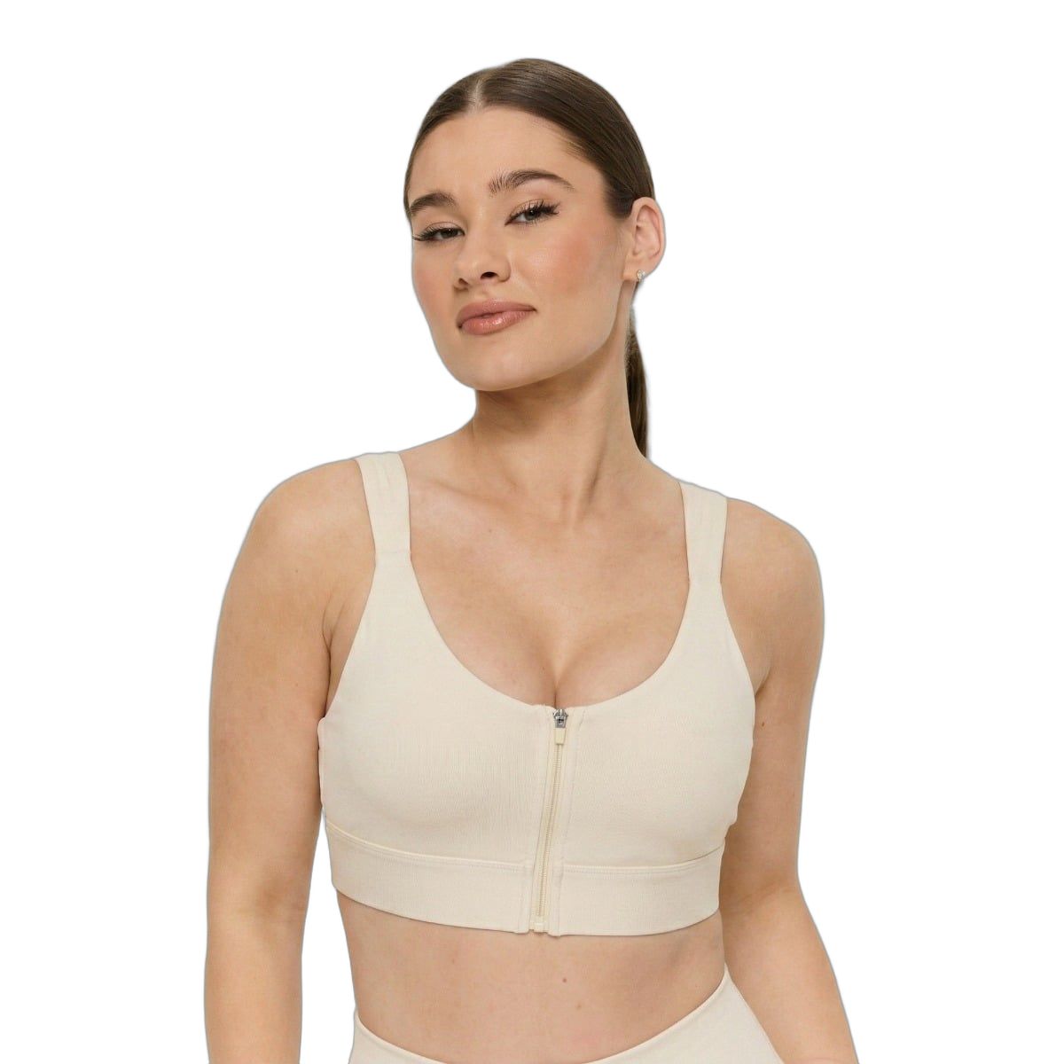 GymBeam Sport-BH Damen mit Front-Reißverschluss und verstellbaren Trägern Modell Pearl 1 St