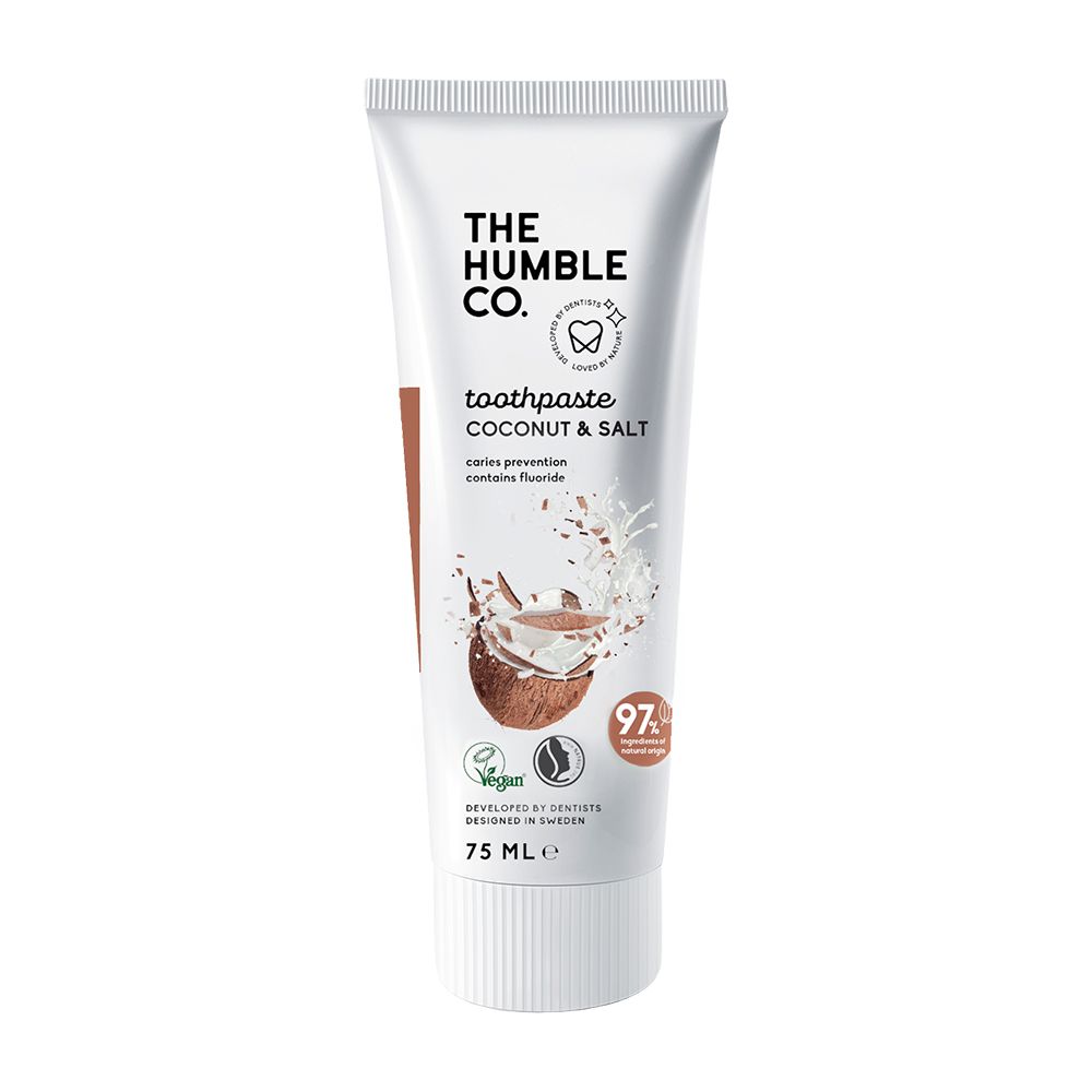 The Humble Co. Natürliche Zahnpasta Coconut & Seasalt 75 ml