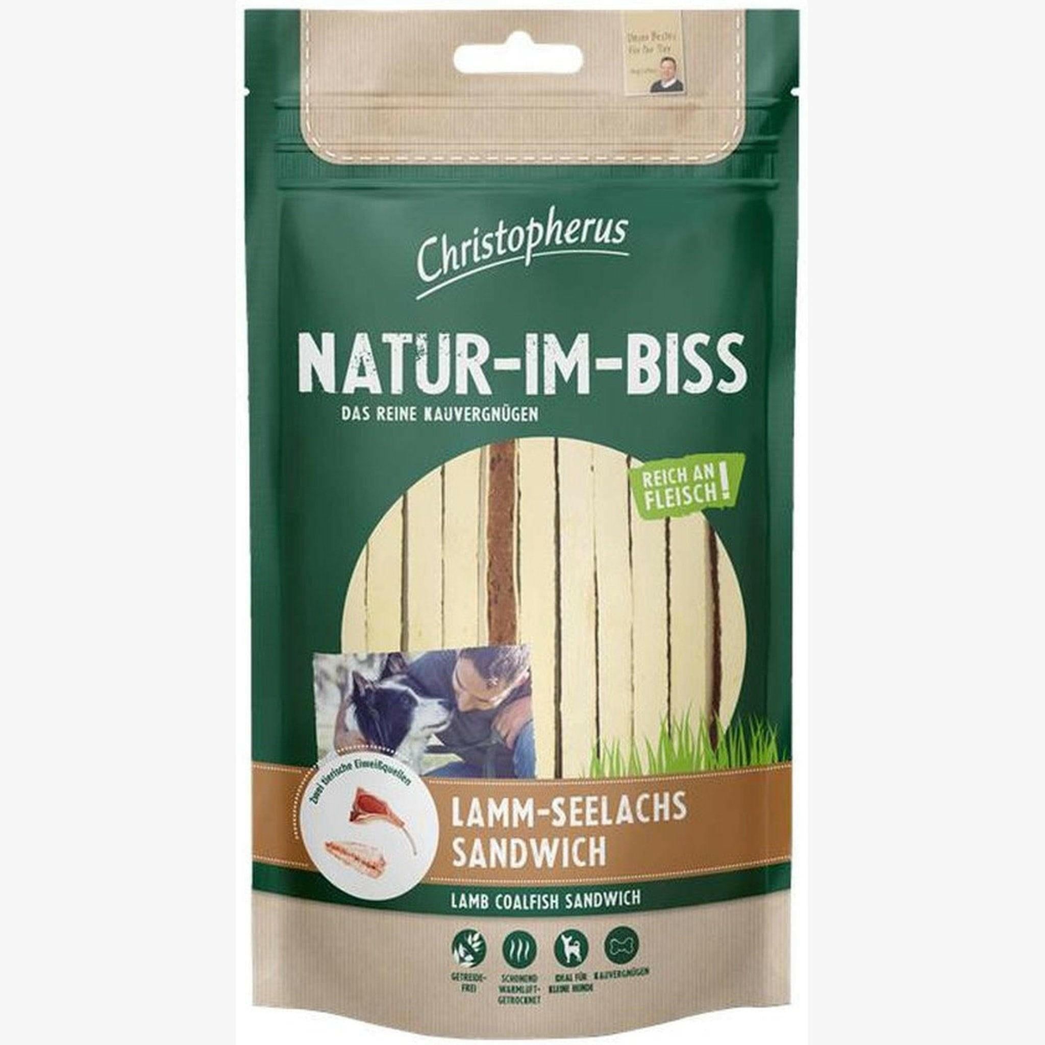 Christopherus Snack Lamm Seelachs Sandwich 0,9 kg