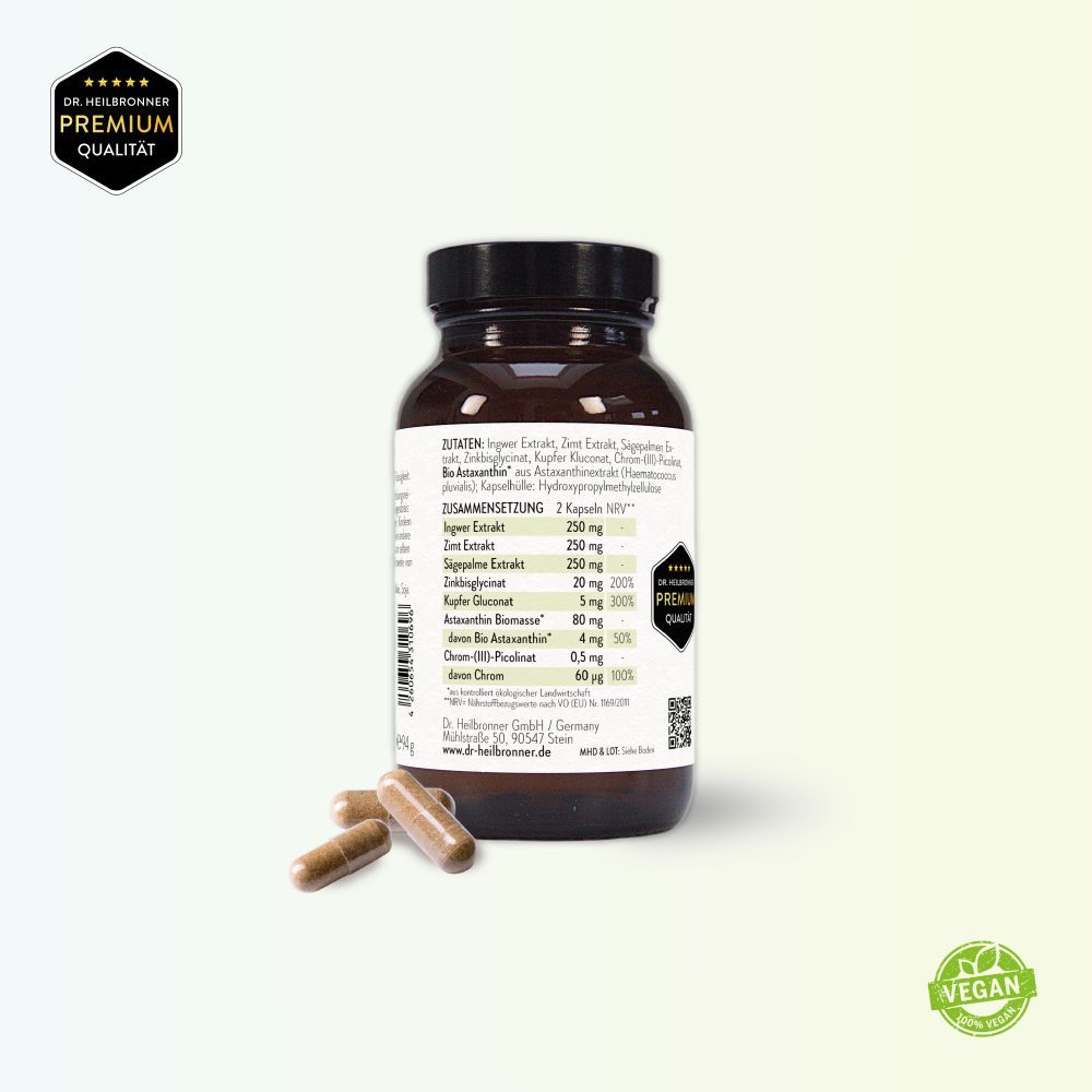 Astaxanthin SLIM + FIT Kapseln