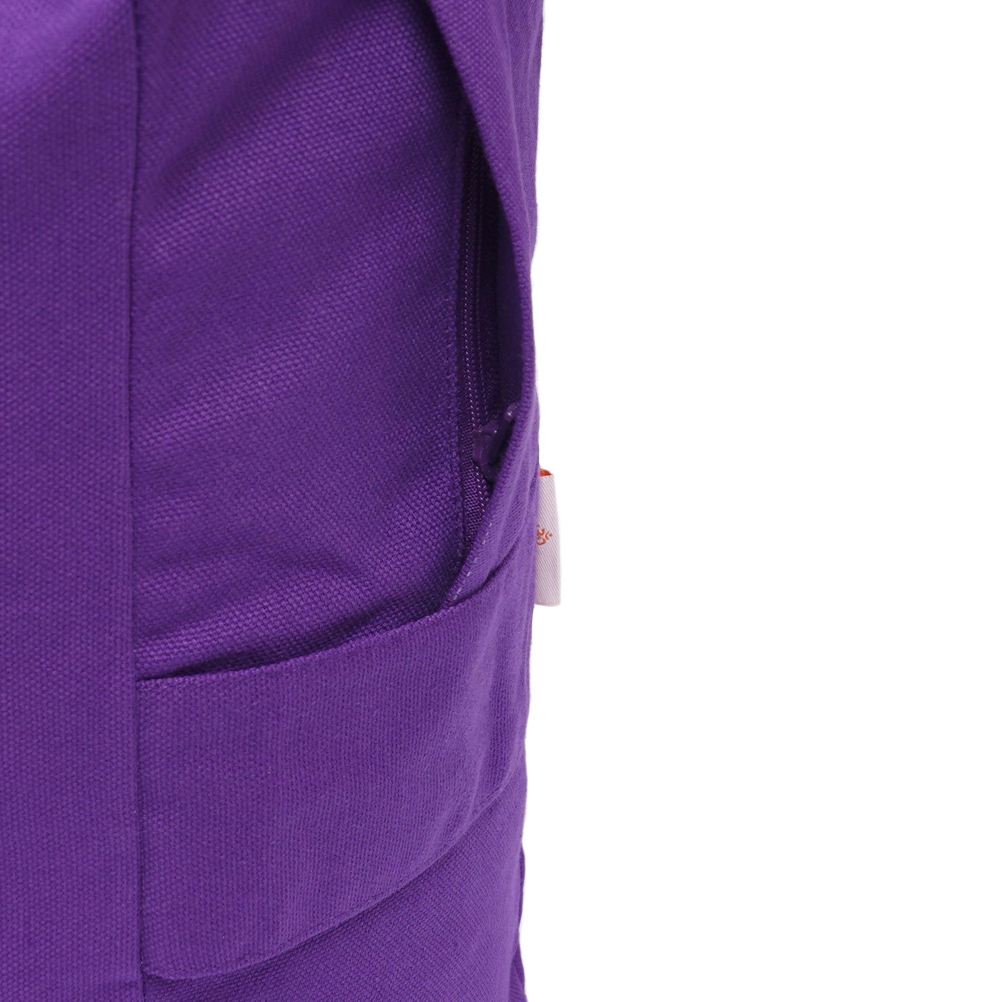 yogabox VIPASSANA Kissen XL - lila - 45 x 33 x 13,0 cm