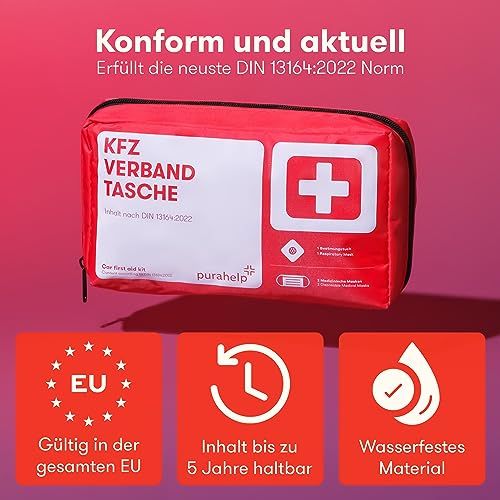 PURAHELP KFZ Verbandstasche