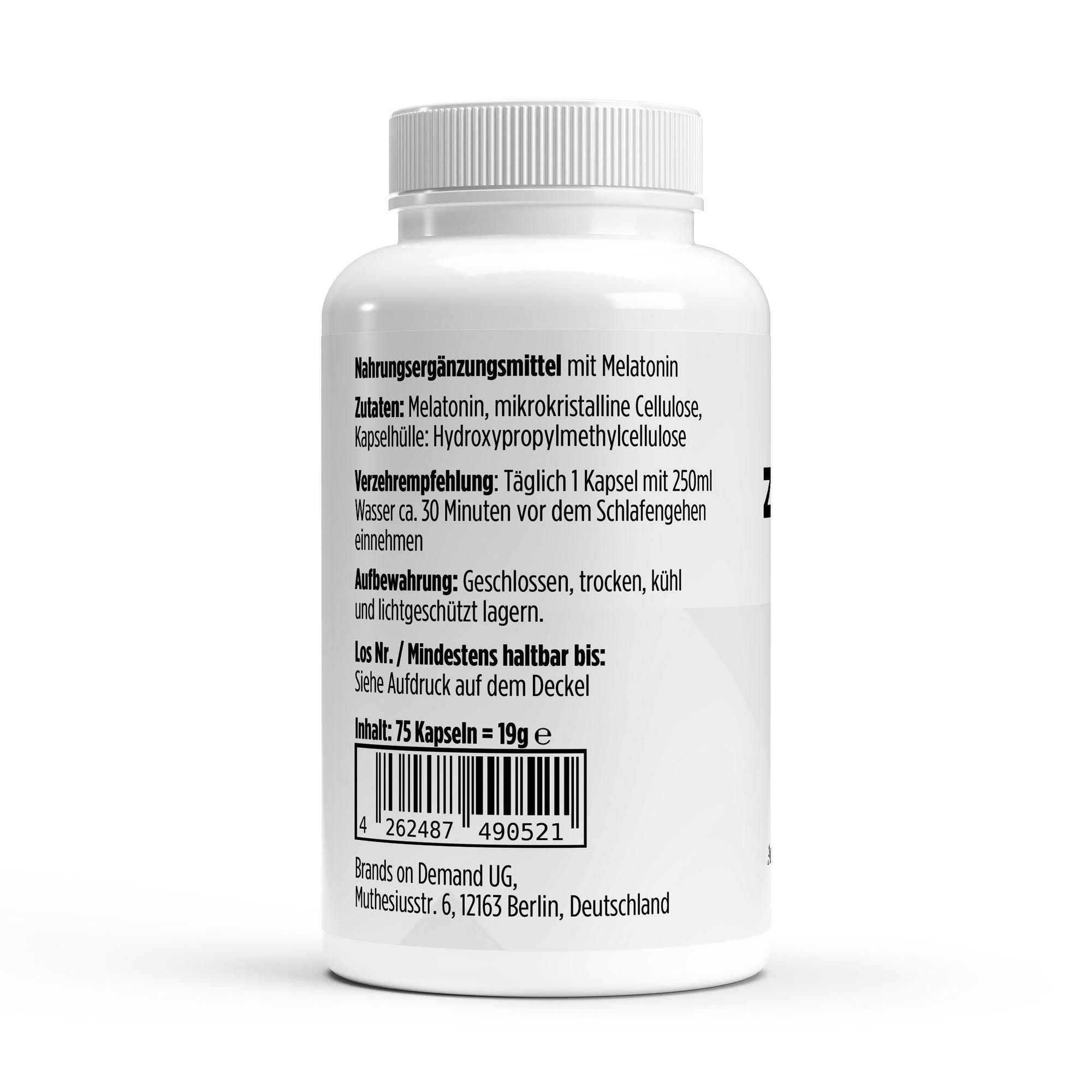 ZYTRION Melatonin Vegan Kapseln