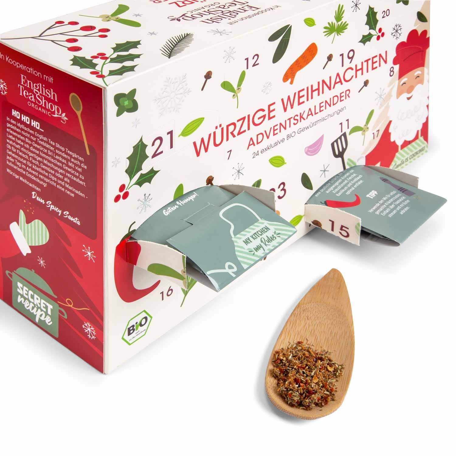 pfefferdieb - Gewürz Adventskalender Würzige Weihnachten bio