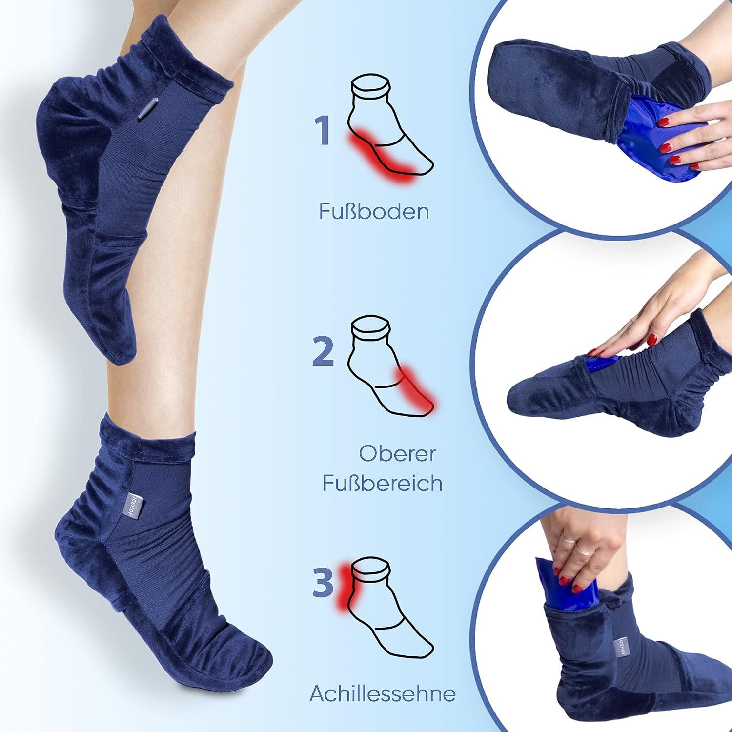 ICEHOF Kühlsocken