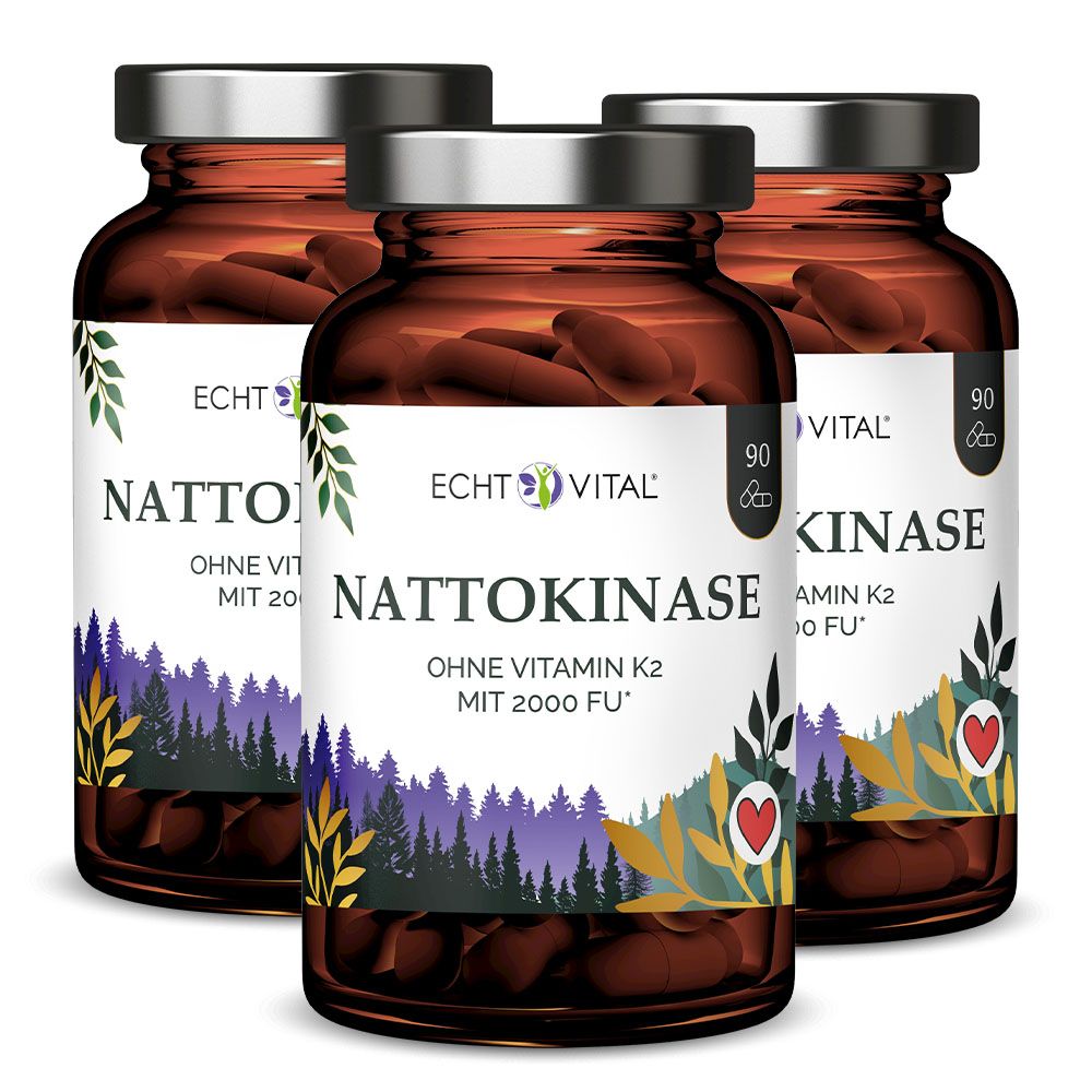 Echt Vital Nattokinase 3x90 St Kapseln