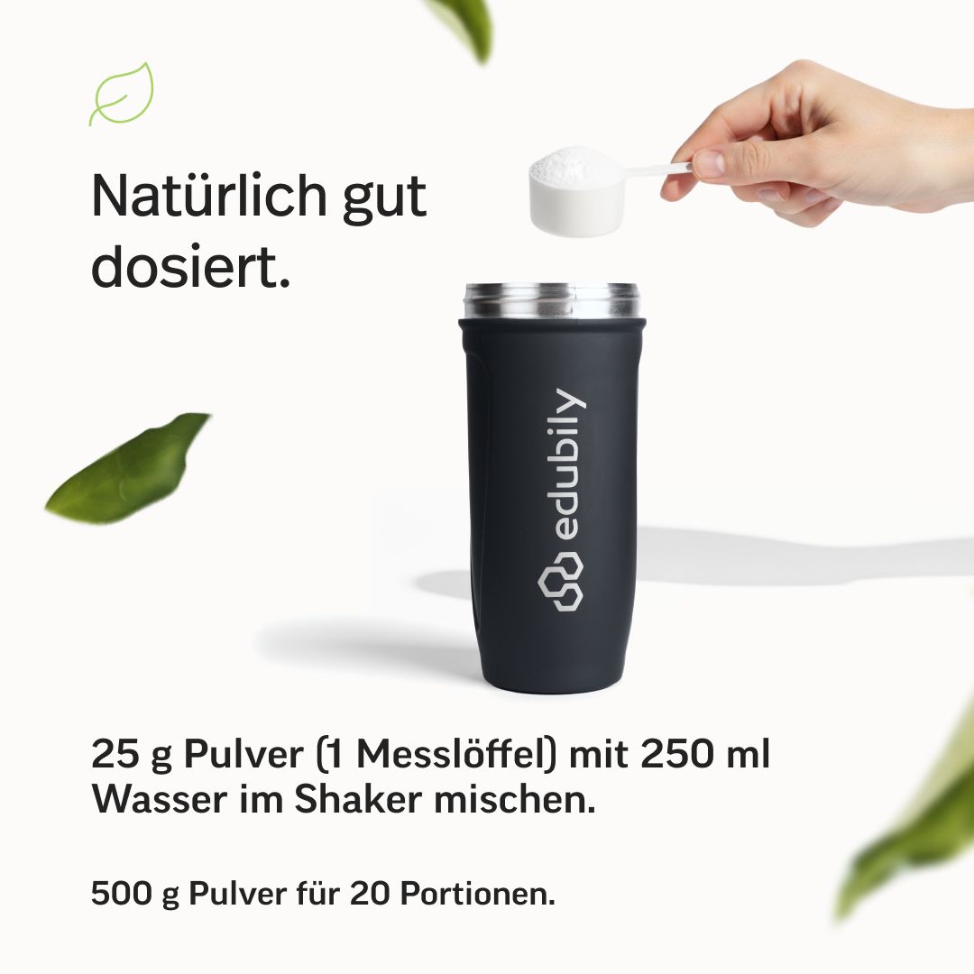 edubily® Whey Protein Isolat aus irischer Weidehaltung Kakao