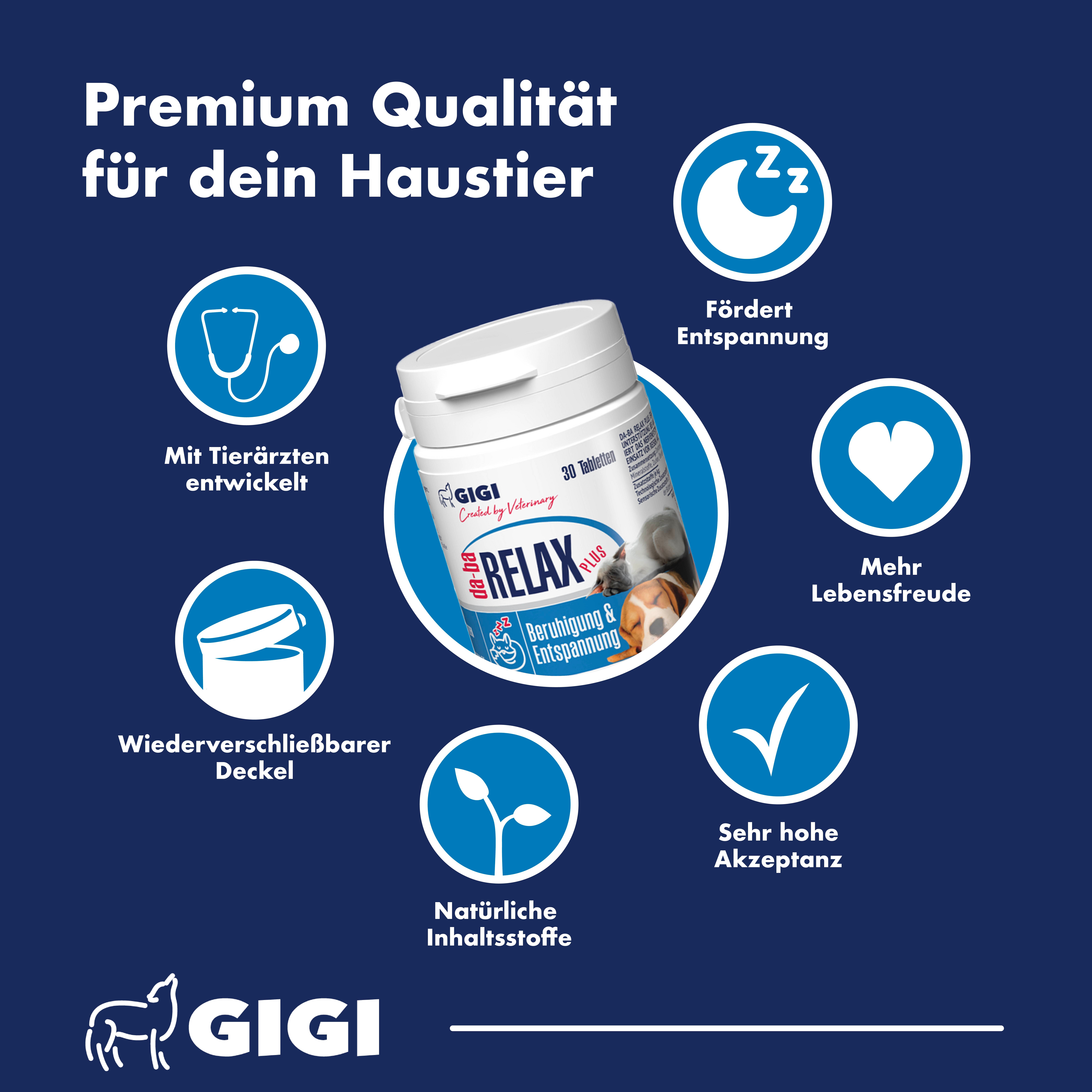 Premium Qualität für Haustiere: Entwickelt mit Tierärzten, fördert Entspannung und Lebensfreude.